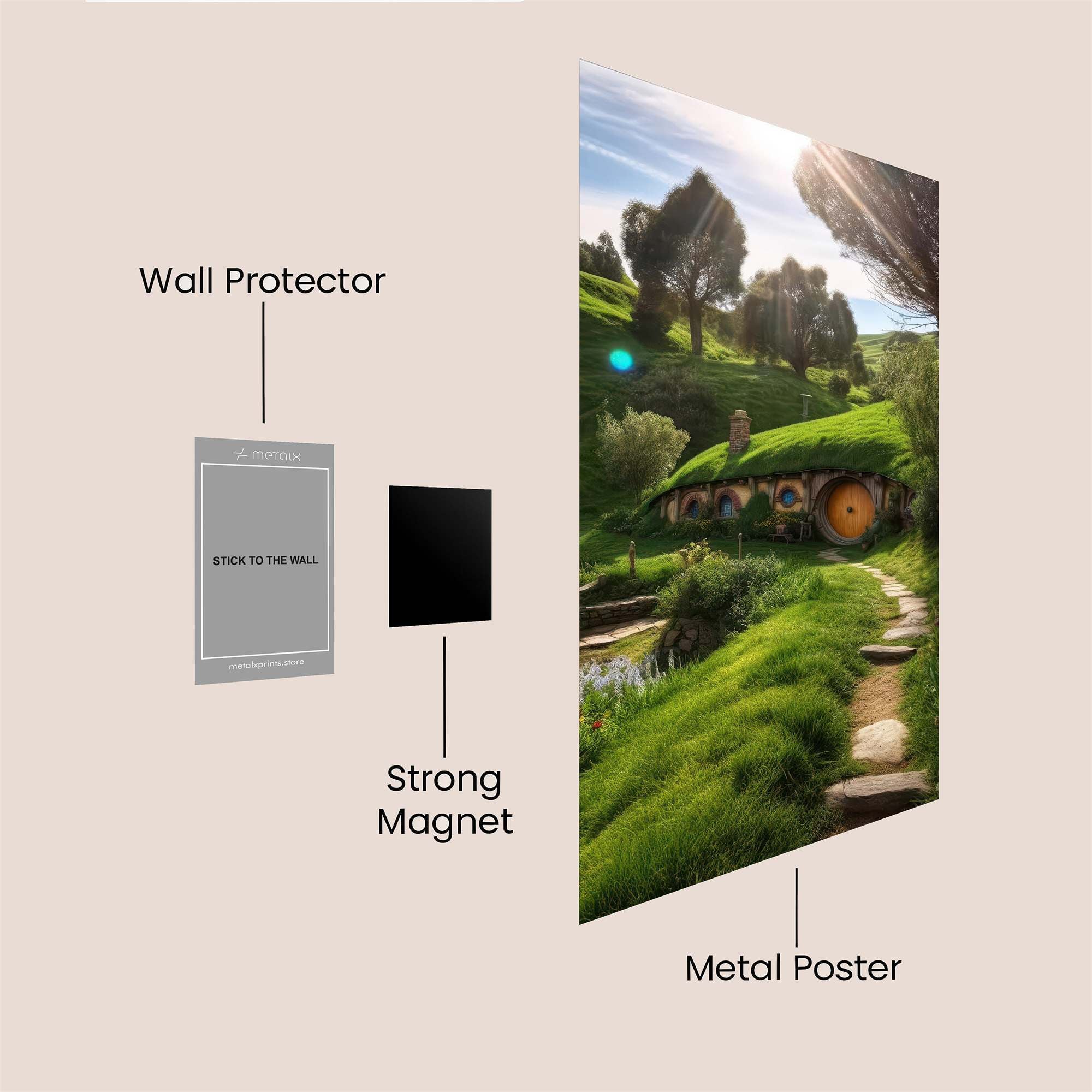 Hobbiton Bliss Safe Wall Magnetic / M