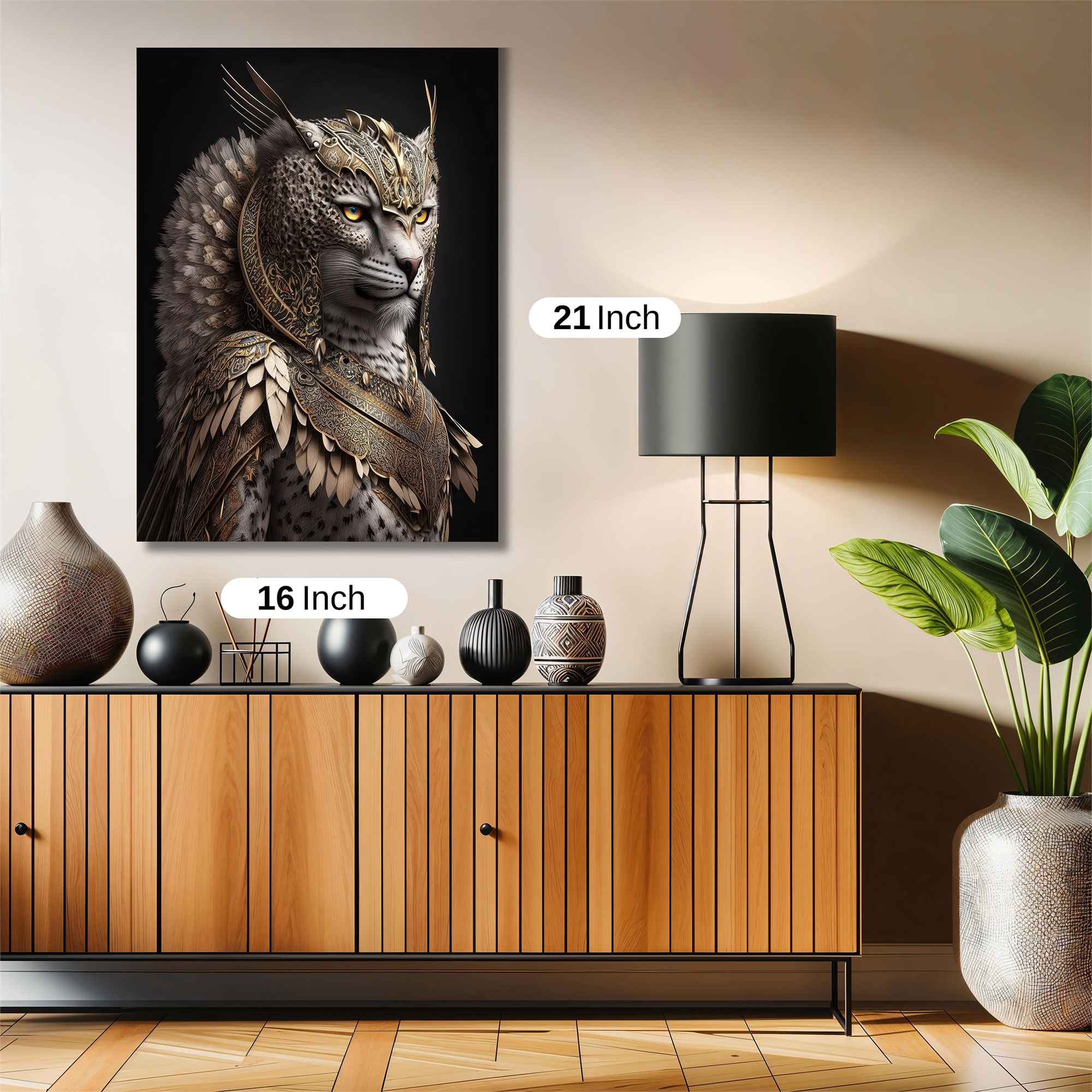 Leopard Majesty Safe Wall Magnetic / M