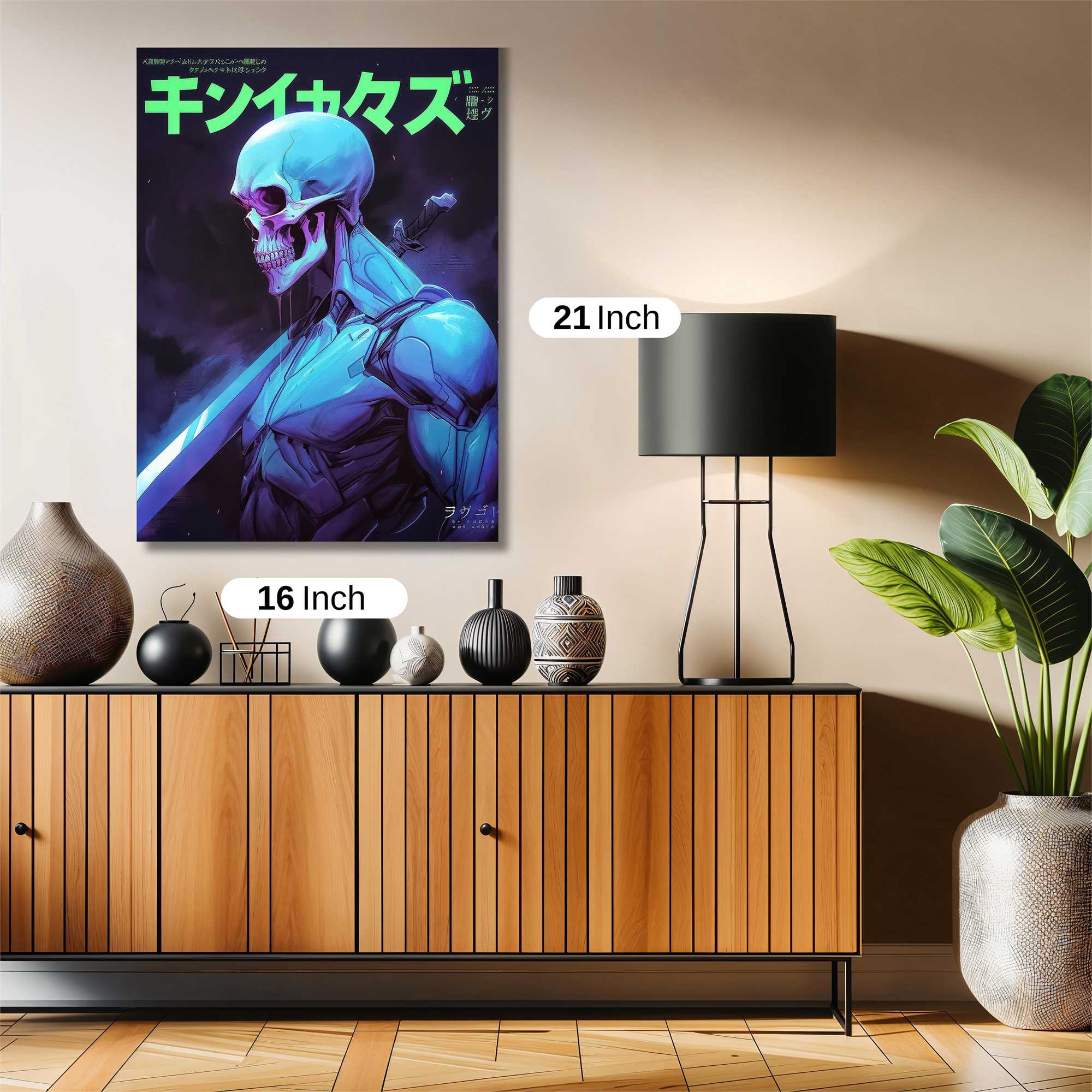 Skeleton Serenity Safe Wall Magnetic / M