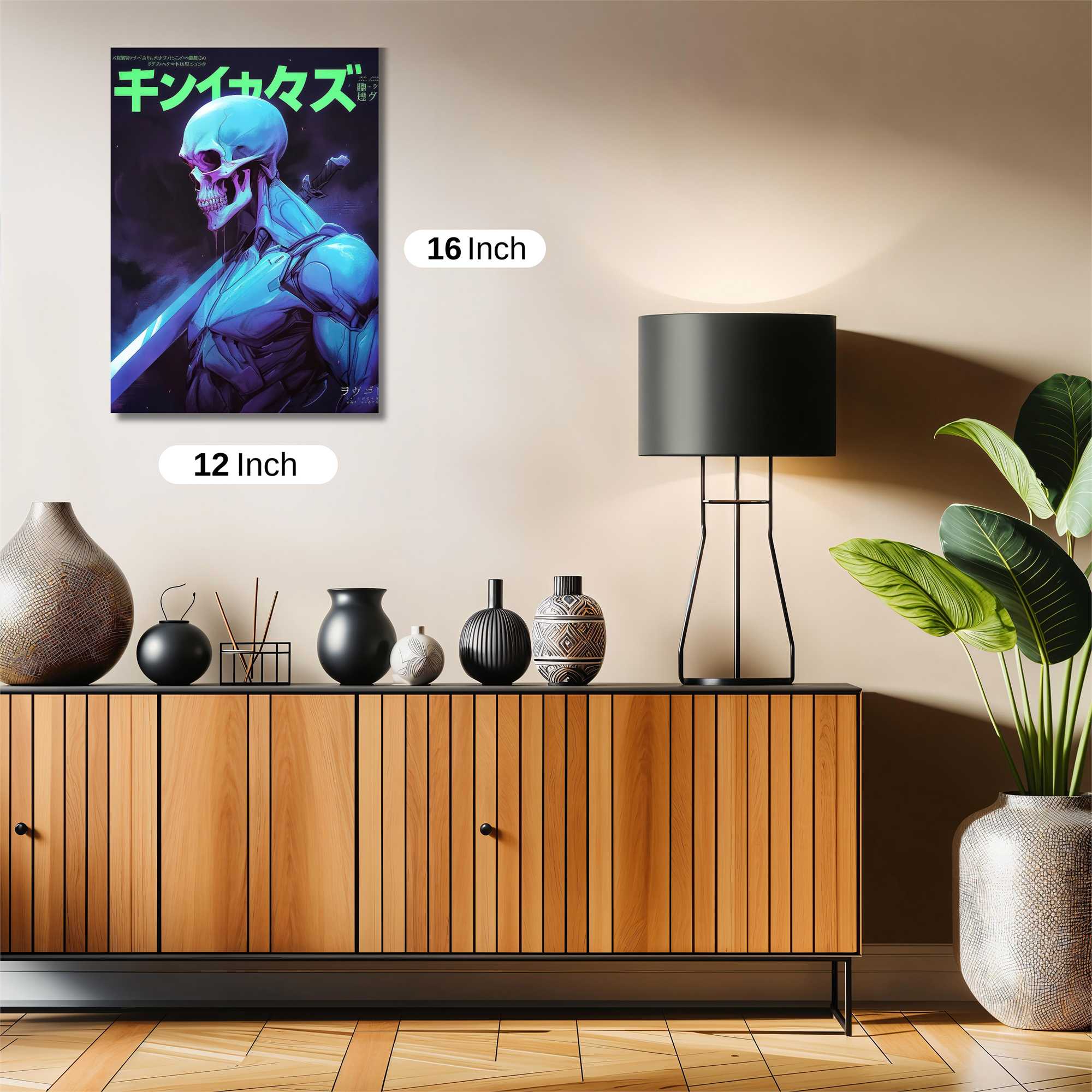 Skeleton Serenity Safe Wall Magnetic / M