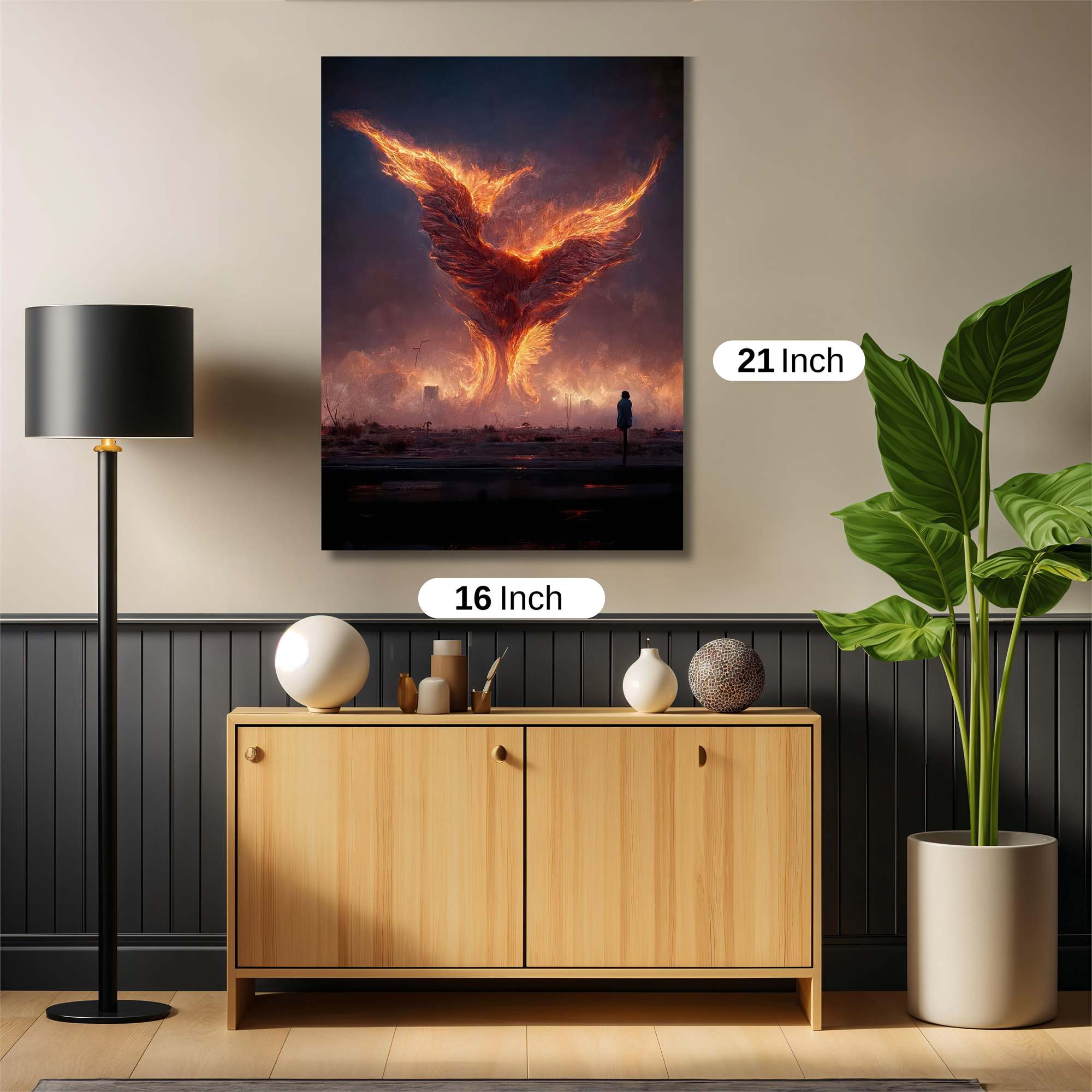 Phoenix Ascend Safe Wall Magnetic / M