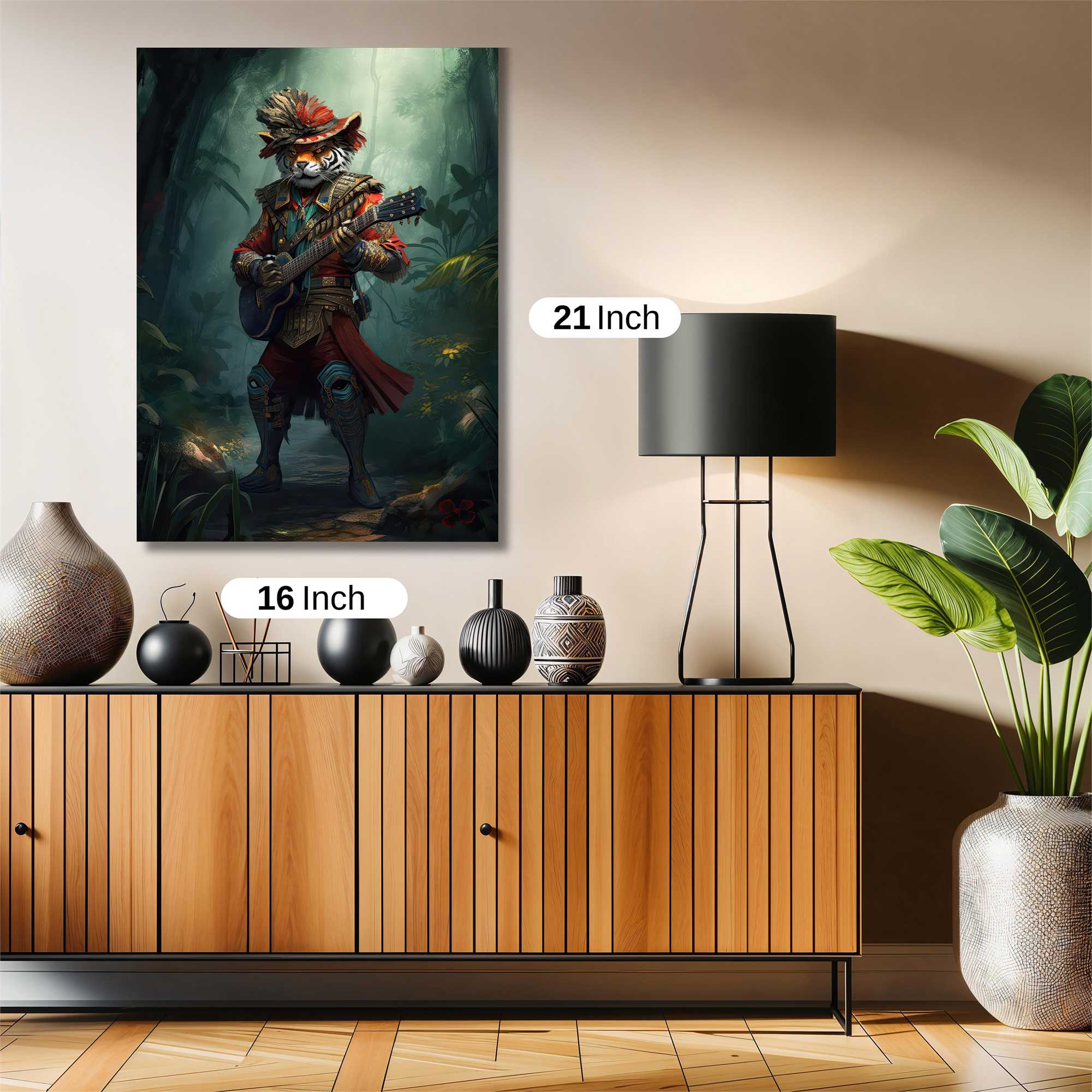 Tiger Troubadour Safe Wall Magnetic / M