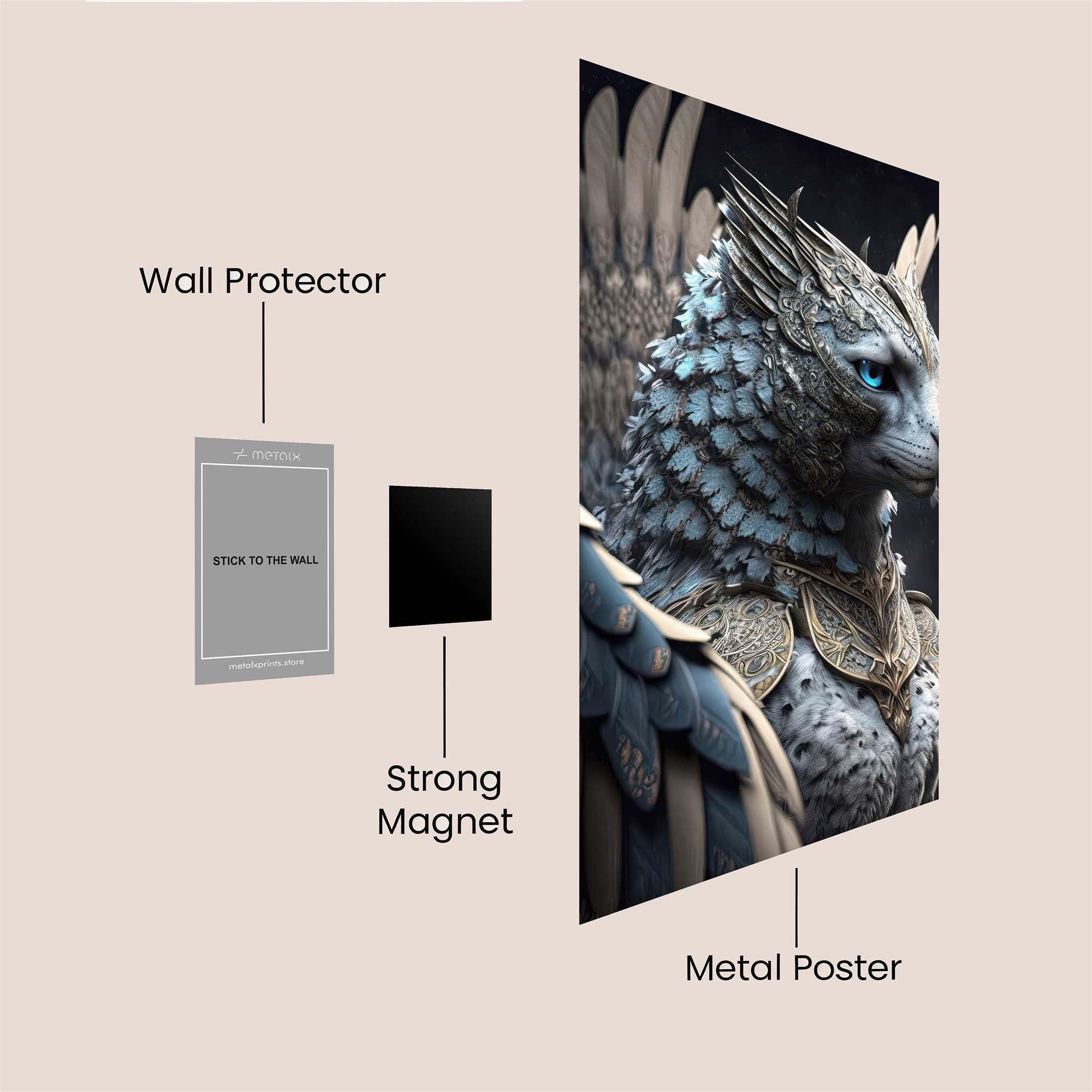Phoenix Majestic Safe Wall Magnetic / M