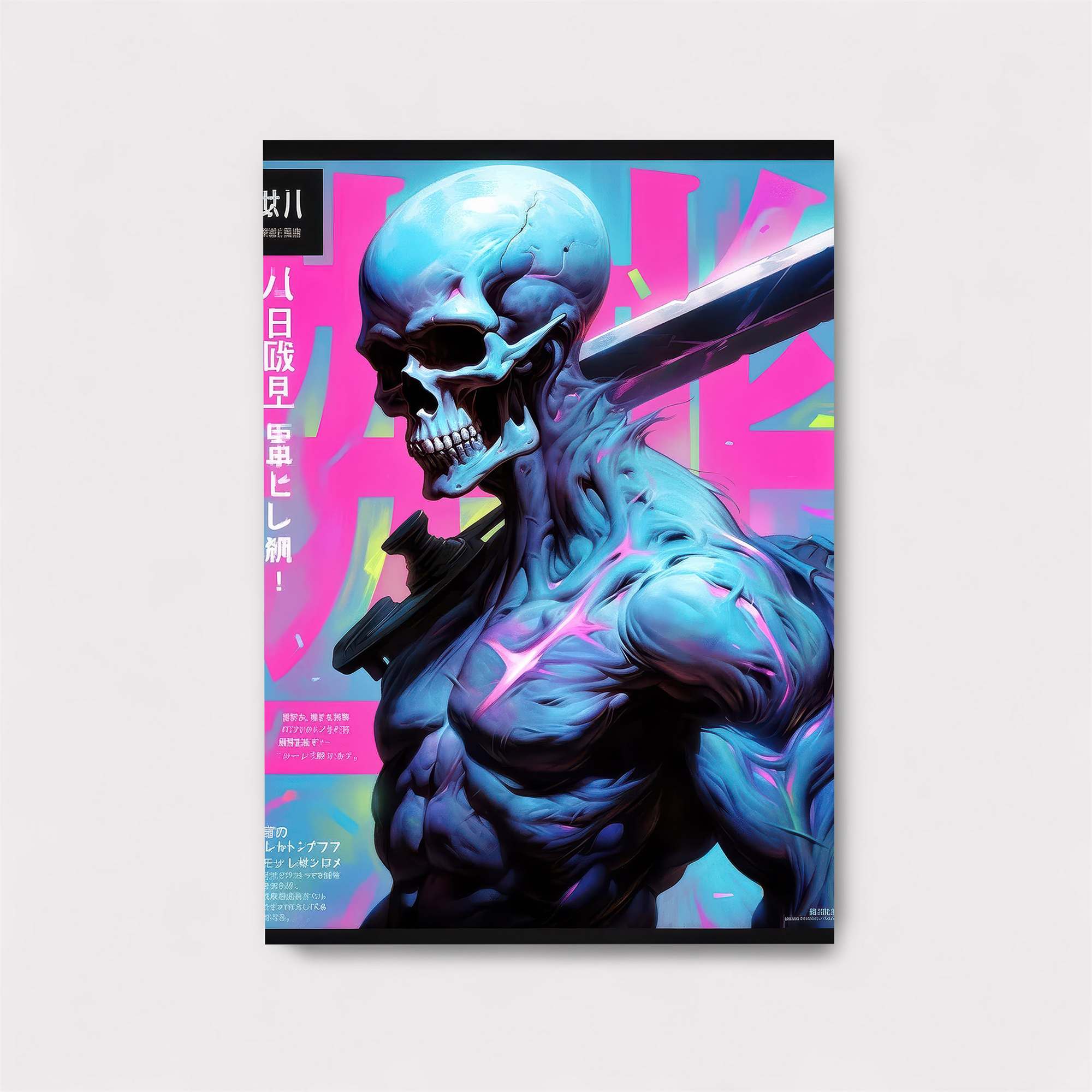 Skull Radiant Safe Wall Magnetic / M