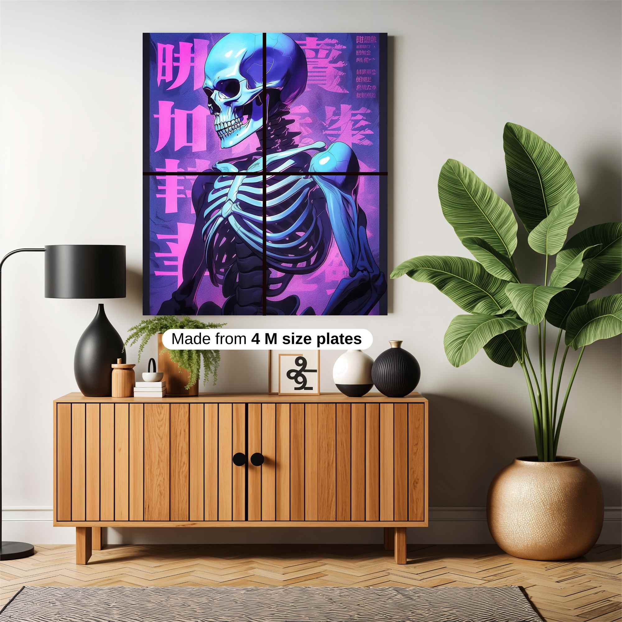 Skeleton Serenity Safe Wall Magnetic / M