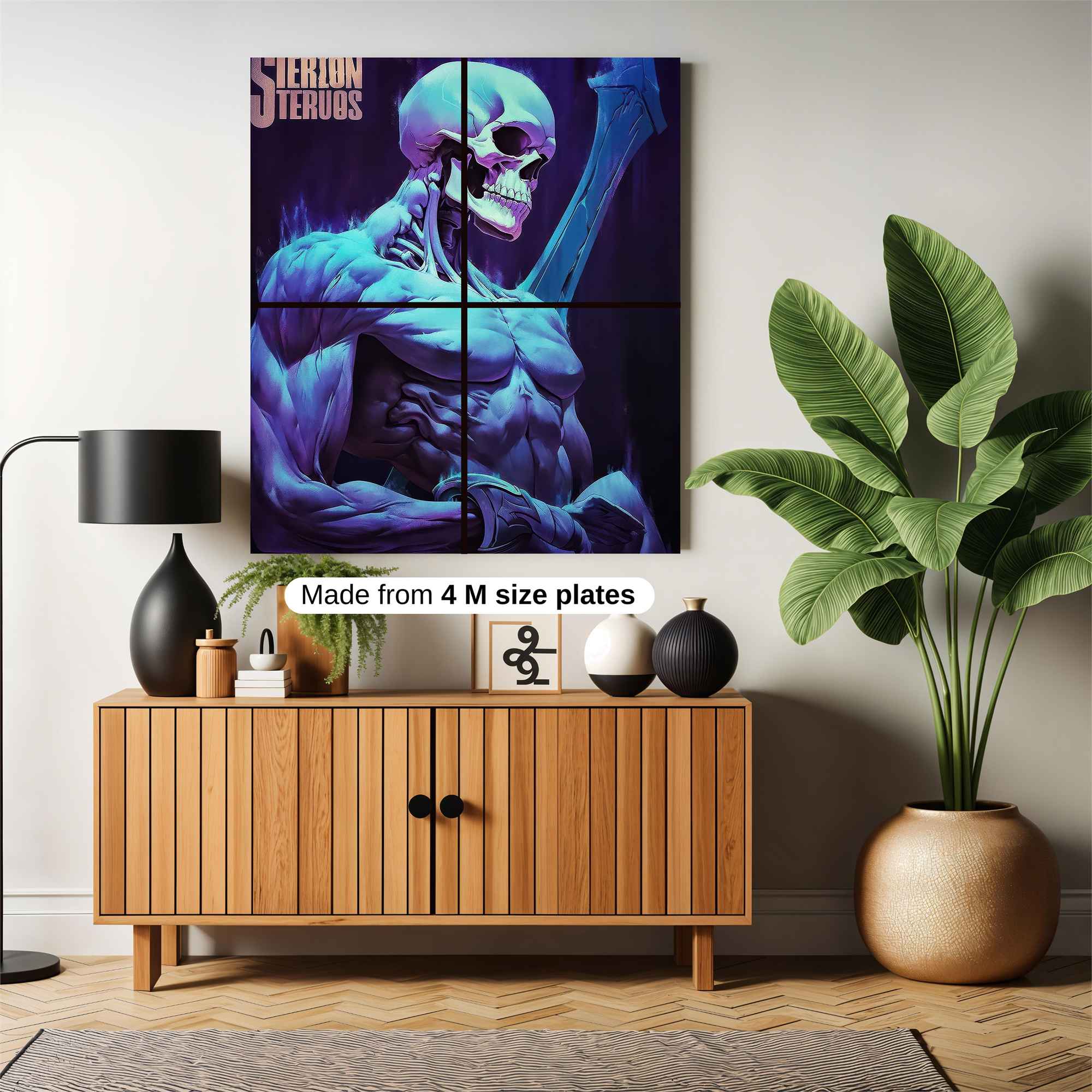 Skeleton Serenity Safe Wall Magnetic / M
