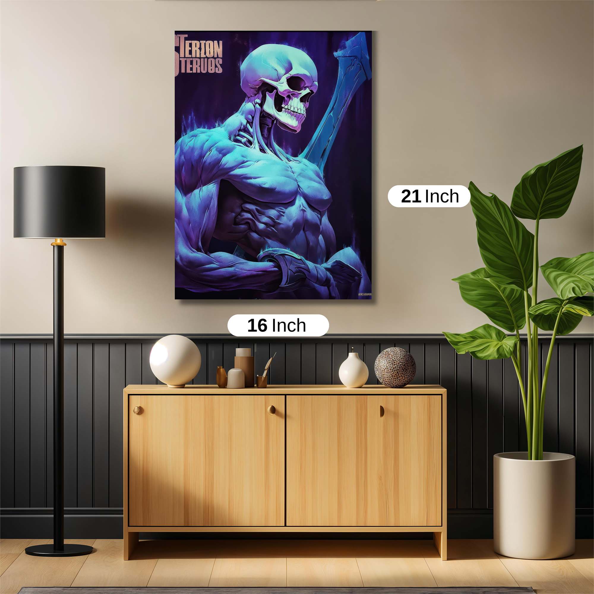 Skeleton Serenity Safe Wall Magnetic / M