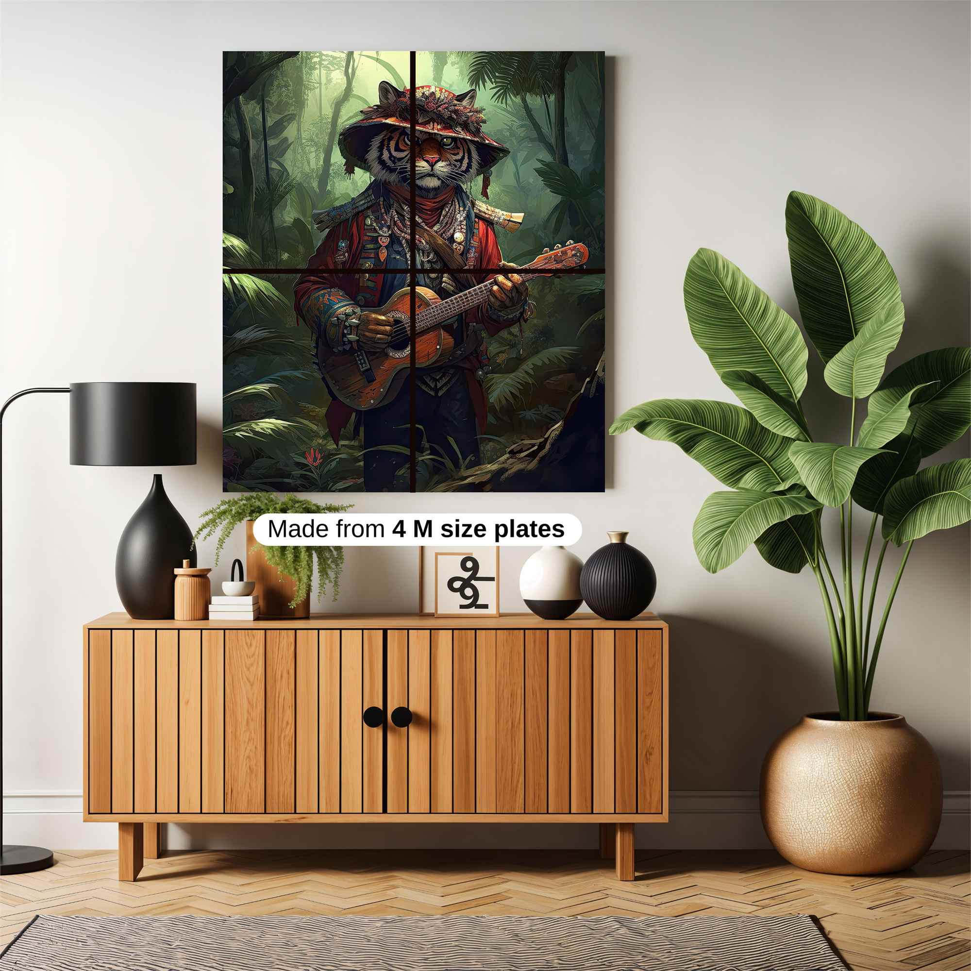 Tiger Troubadour Safe Wall Magnetic / M