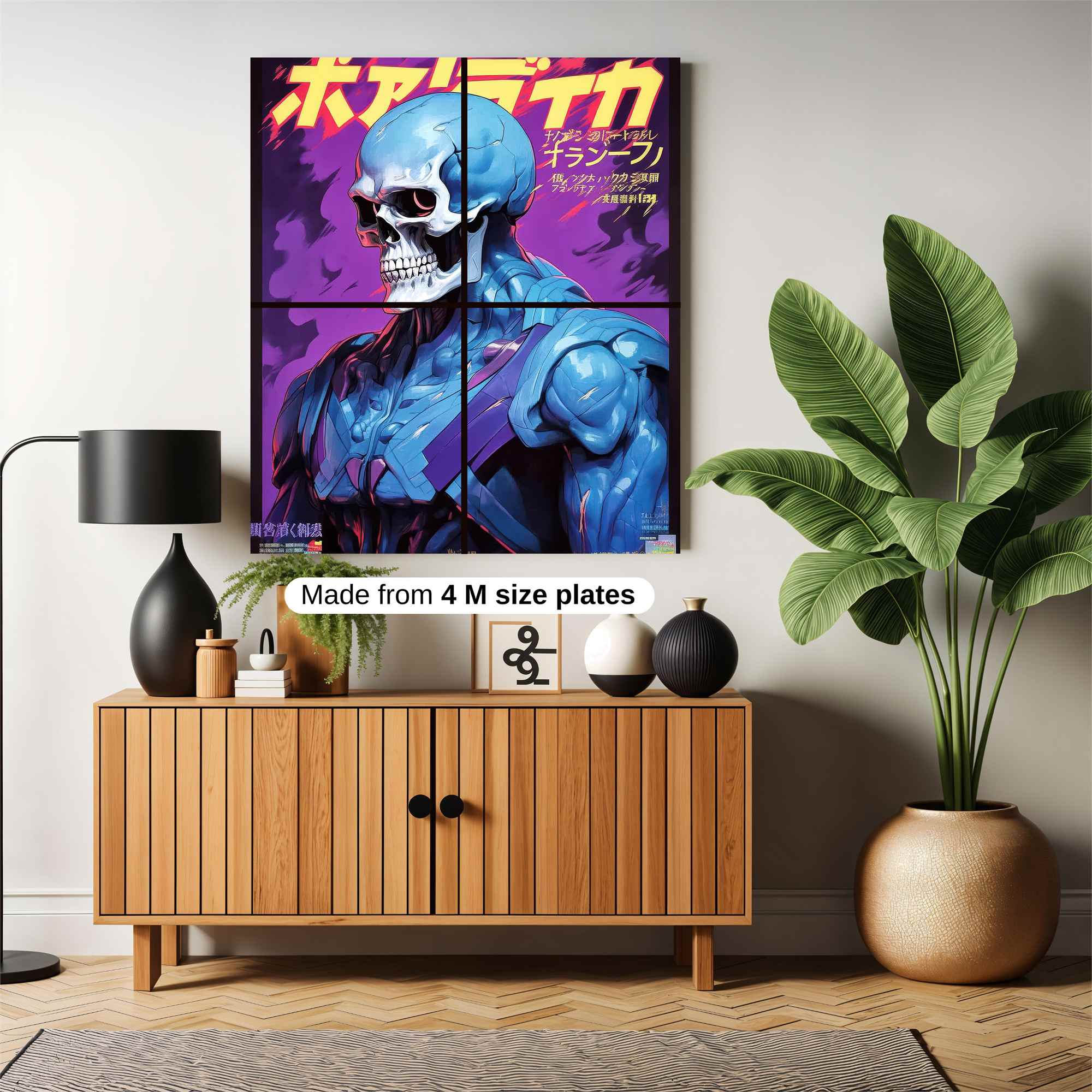 Skull Serenity Safe Wall Magnetic / M