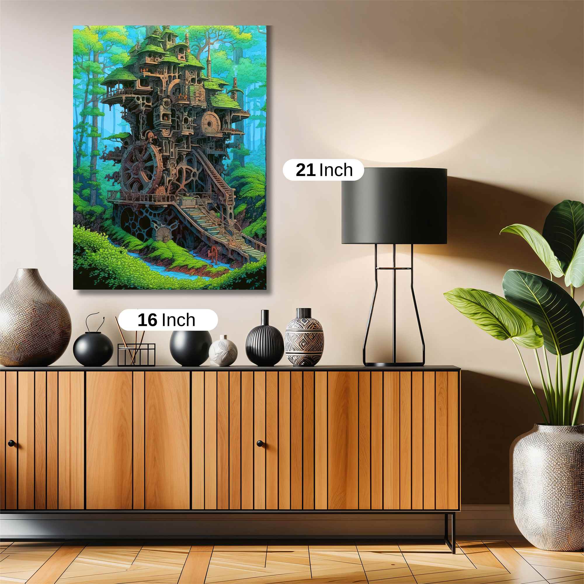 Steampunk Serenity Safe Wall Magnetic / M