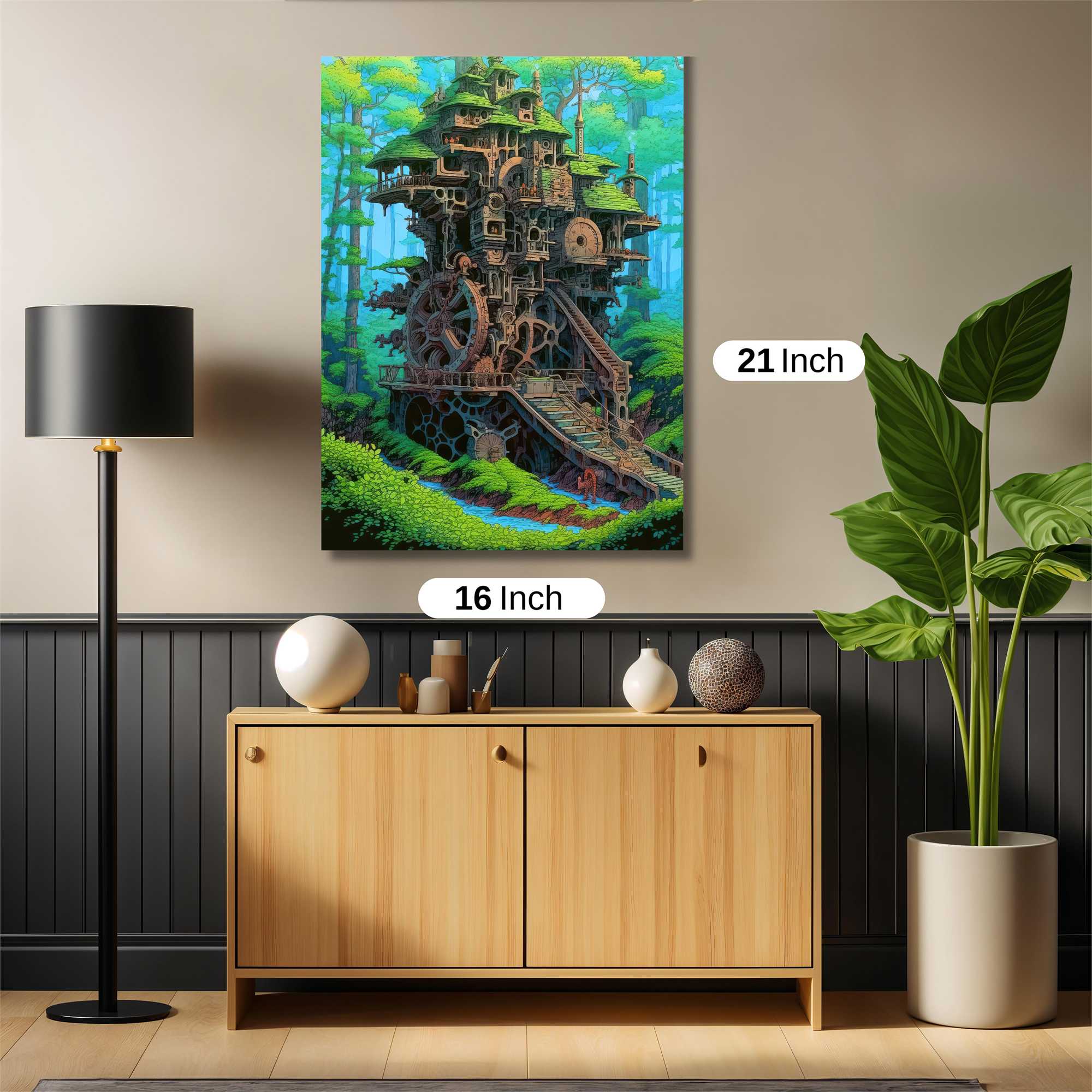 Steampunk Serenity Safe Wall Magnetic / M