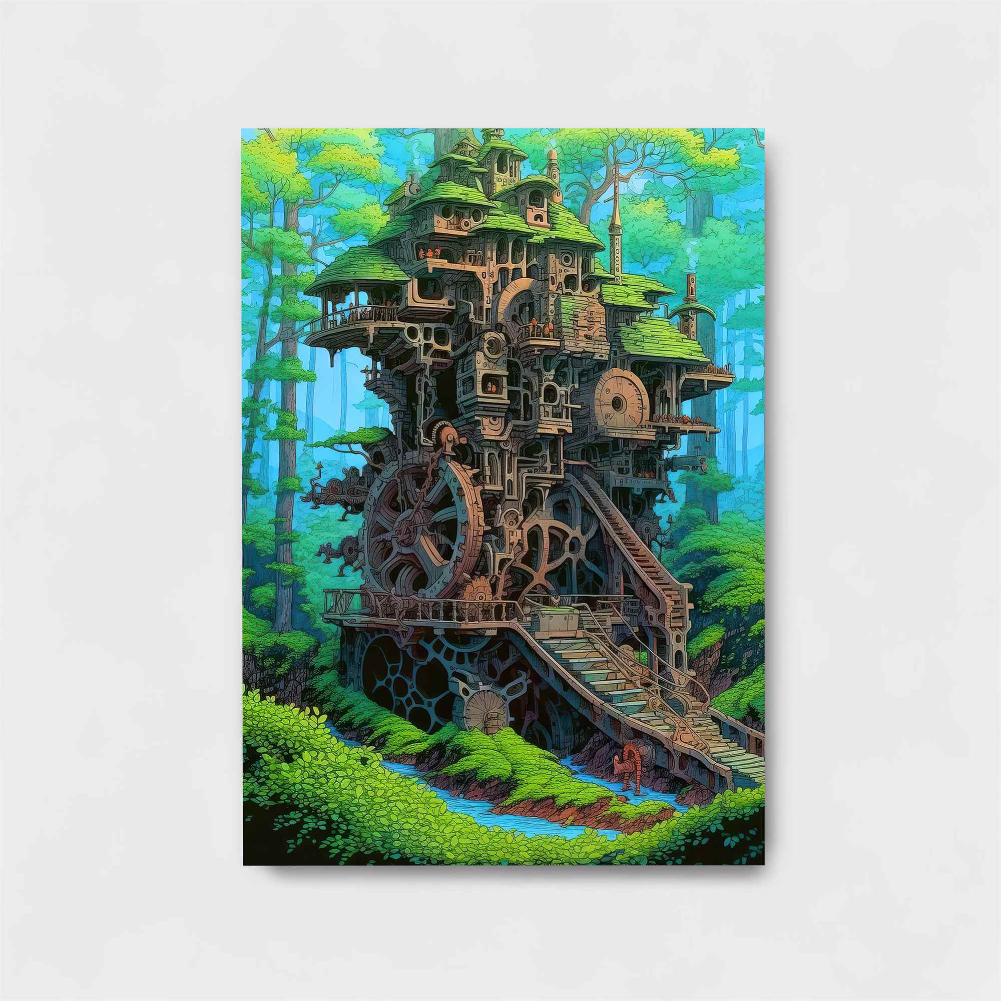Steampunk Serenity Safe Wall Magnetic / M