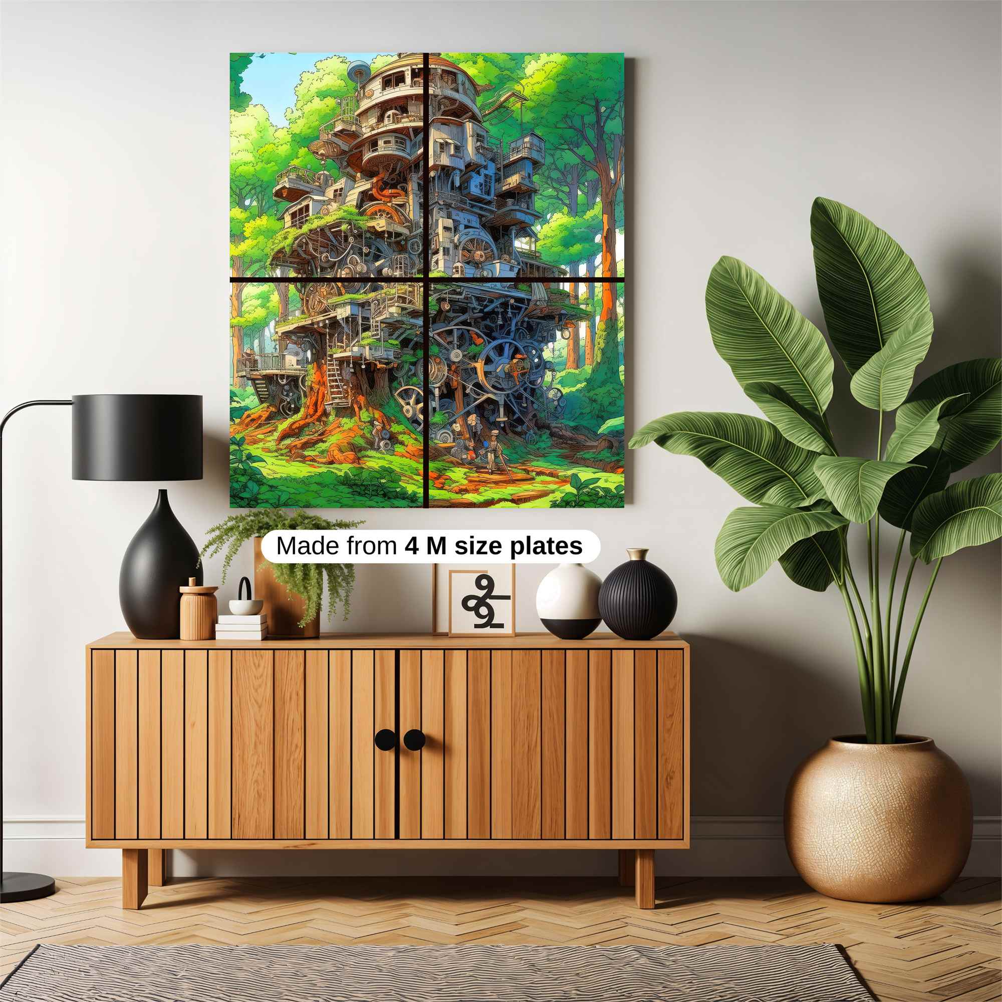 Clockwork Haven Safe Wall Magnetic / M