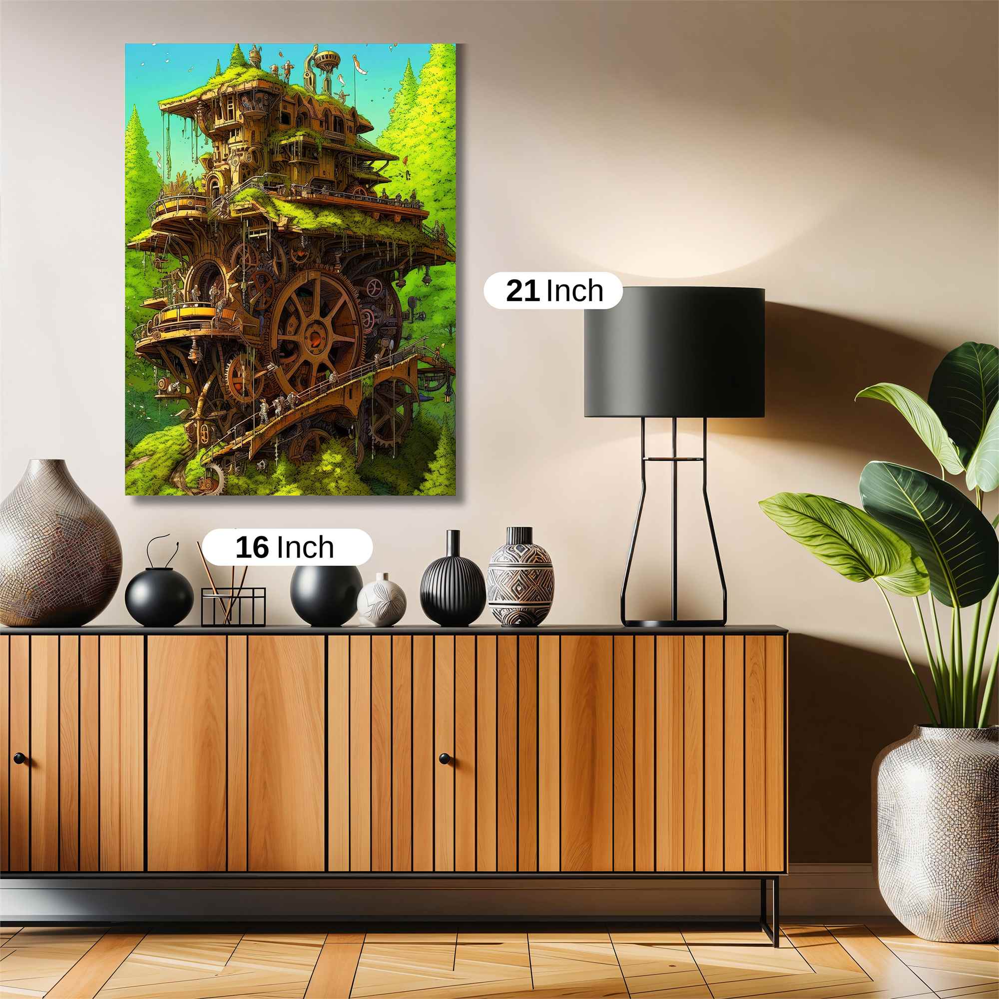 Steampunk Serenity Safe Wall Magnetic / M