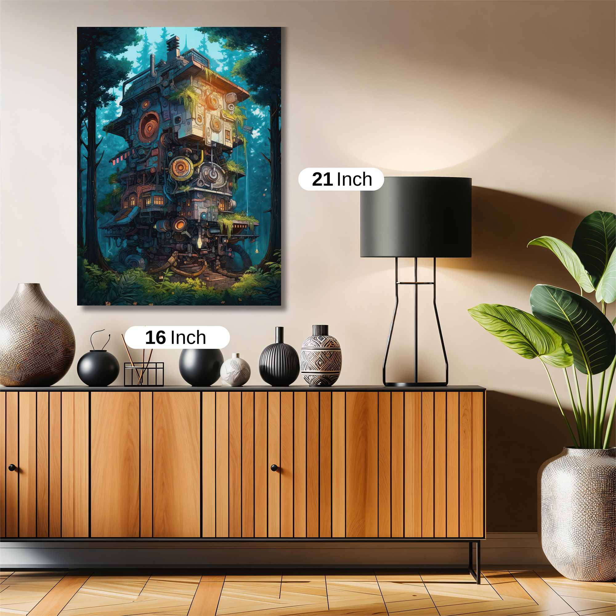 Steampunk Sanctuary Safe Wall Magnetic / M