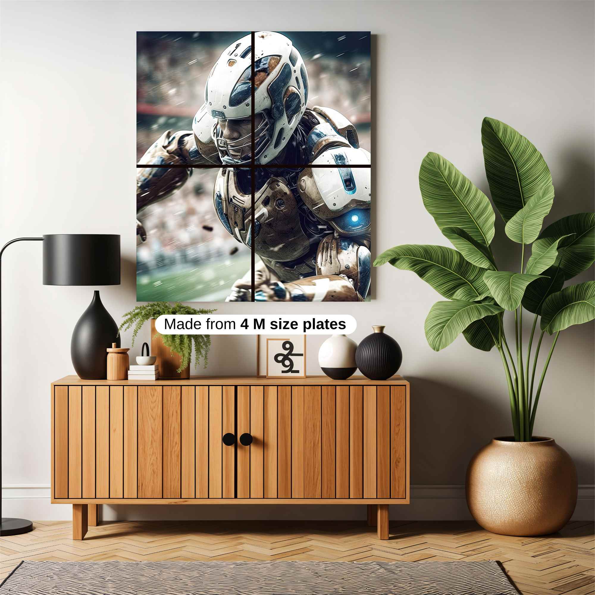 Robot Rush Safe Wall Magnetic / M