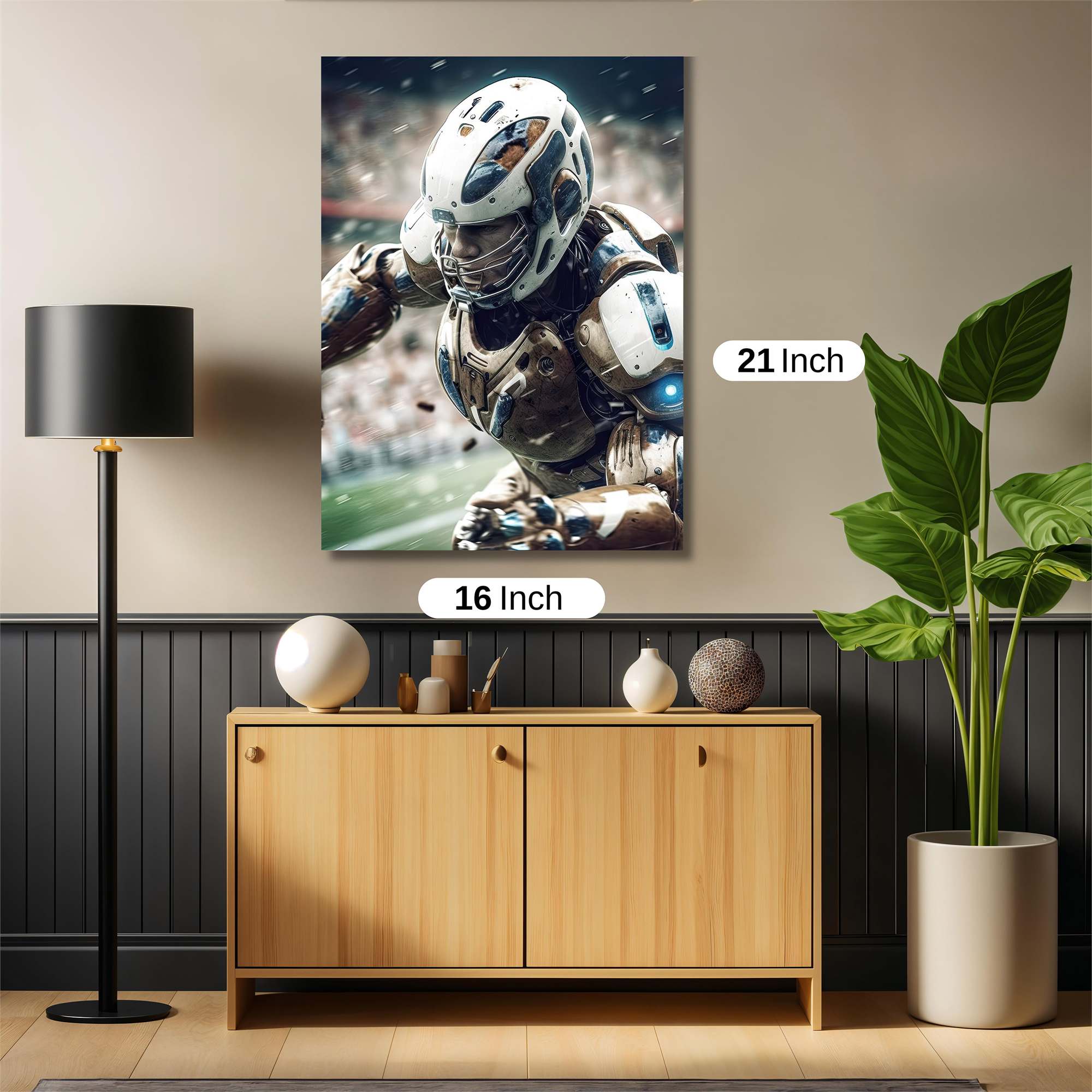 Robot Rush Safe Wall Magnetic / M
