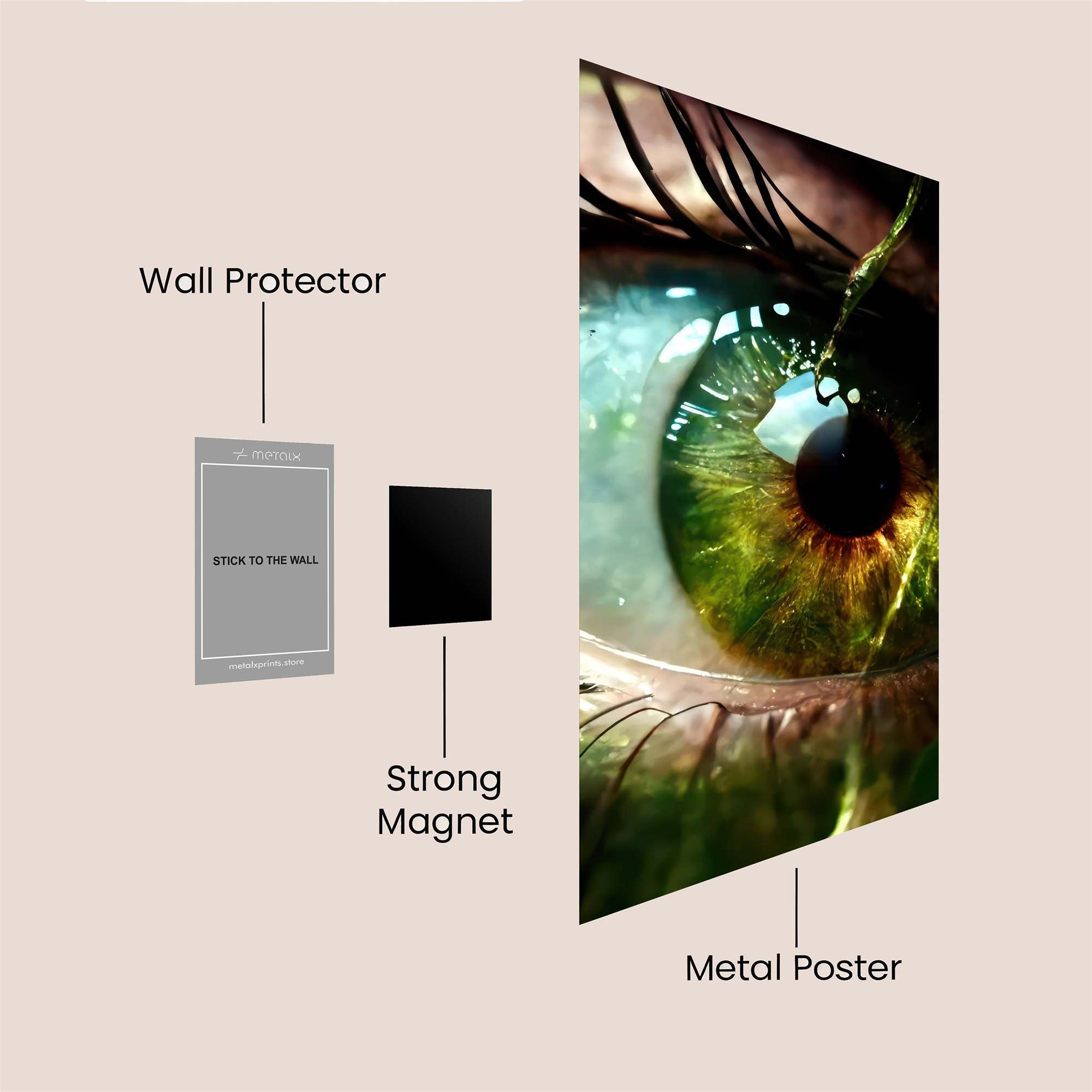Emerald Enigma Safe Wall Magnetic / M