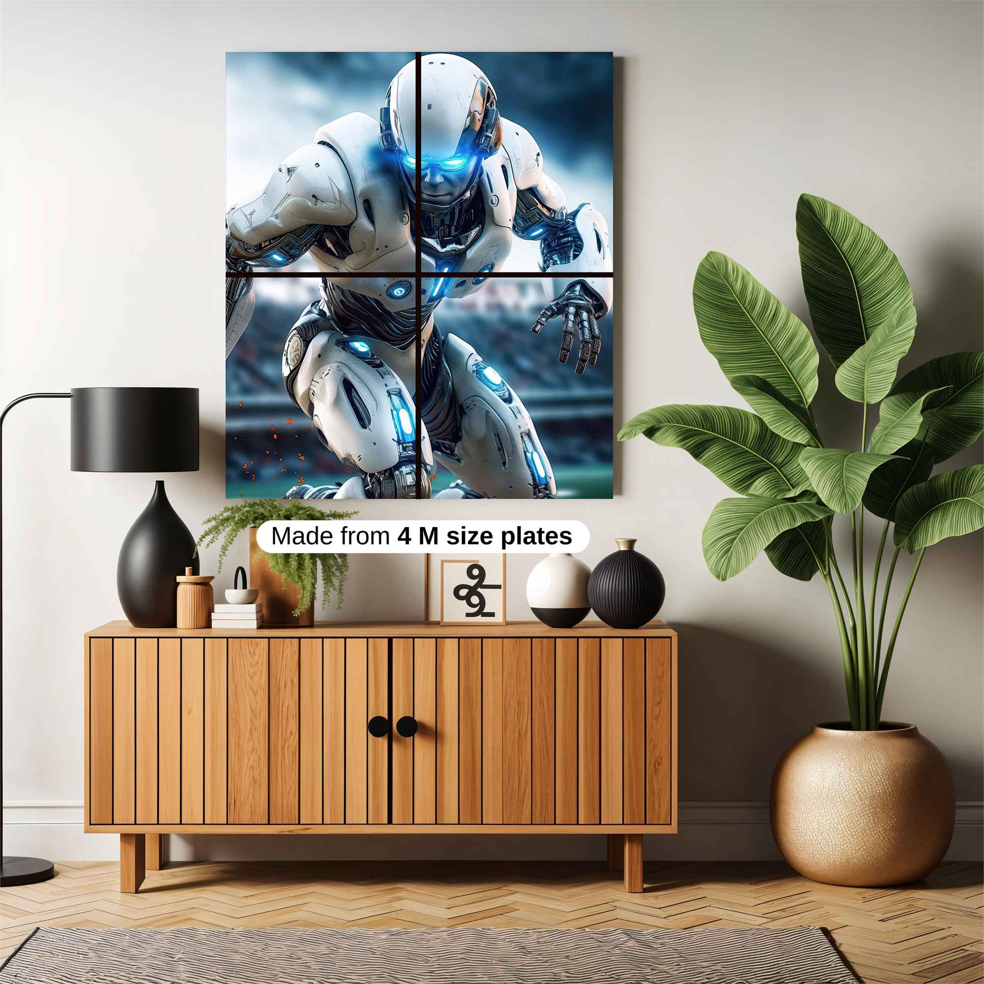 Robot Resolute Safe Wall Magnetic / M