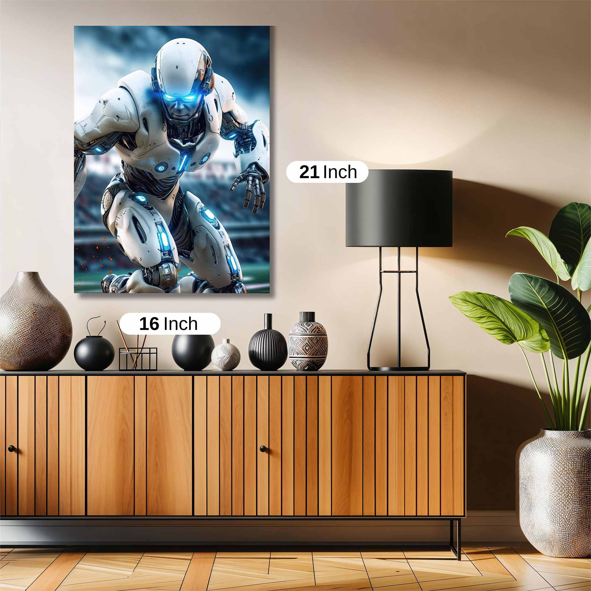 Robot Resolute Safe Wall Magnetic / M