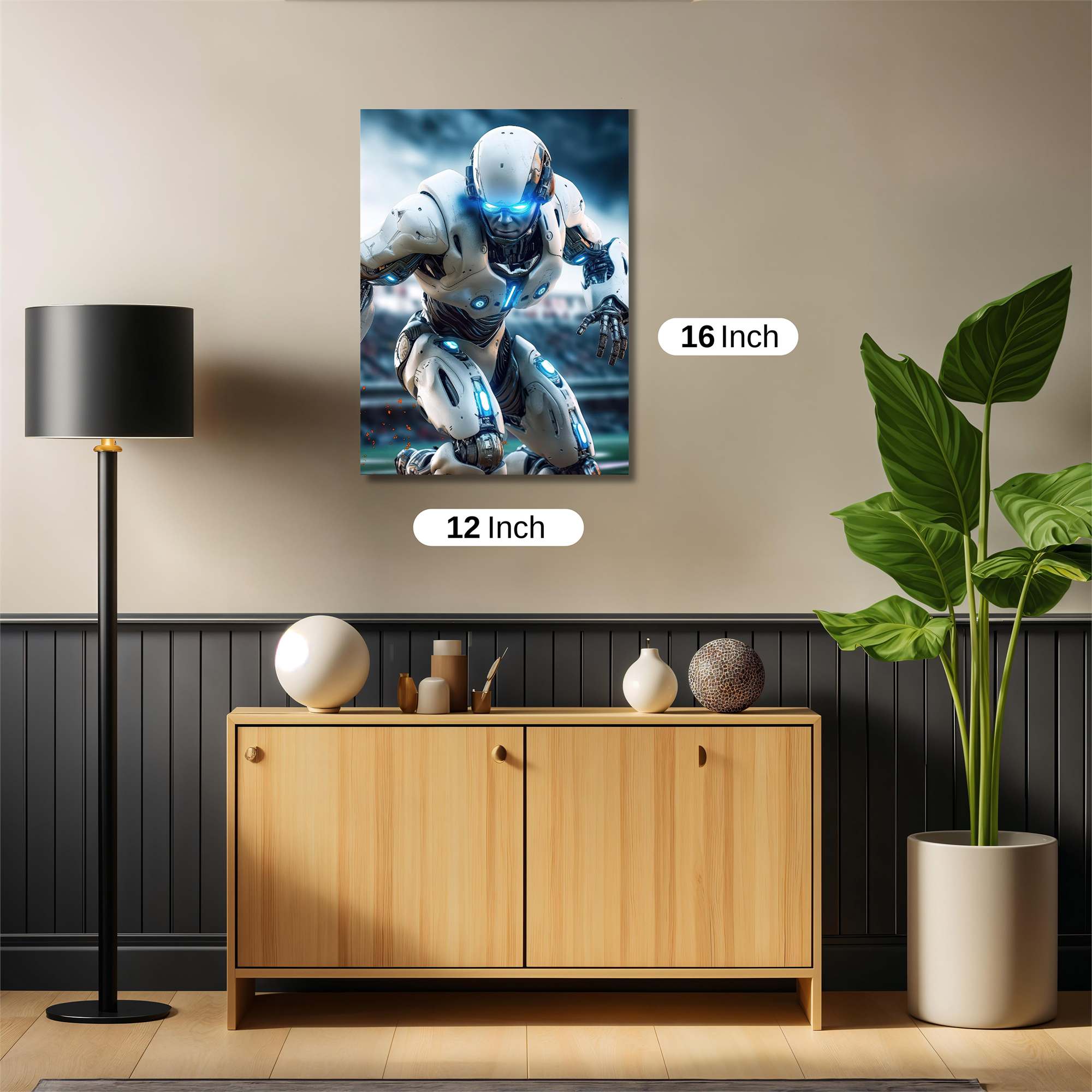 Robot Resolute Safe Wall Magnetic / M