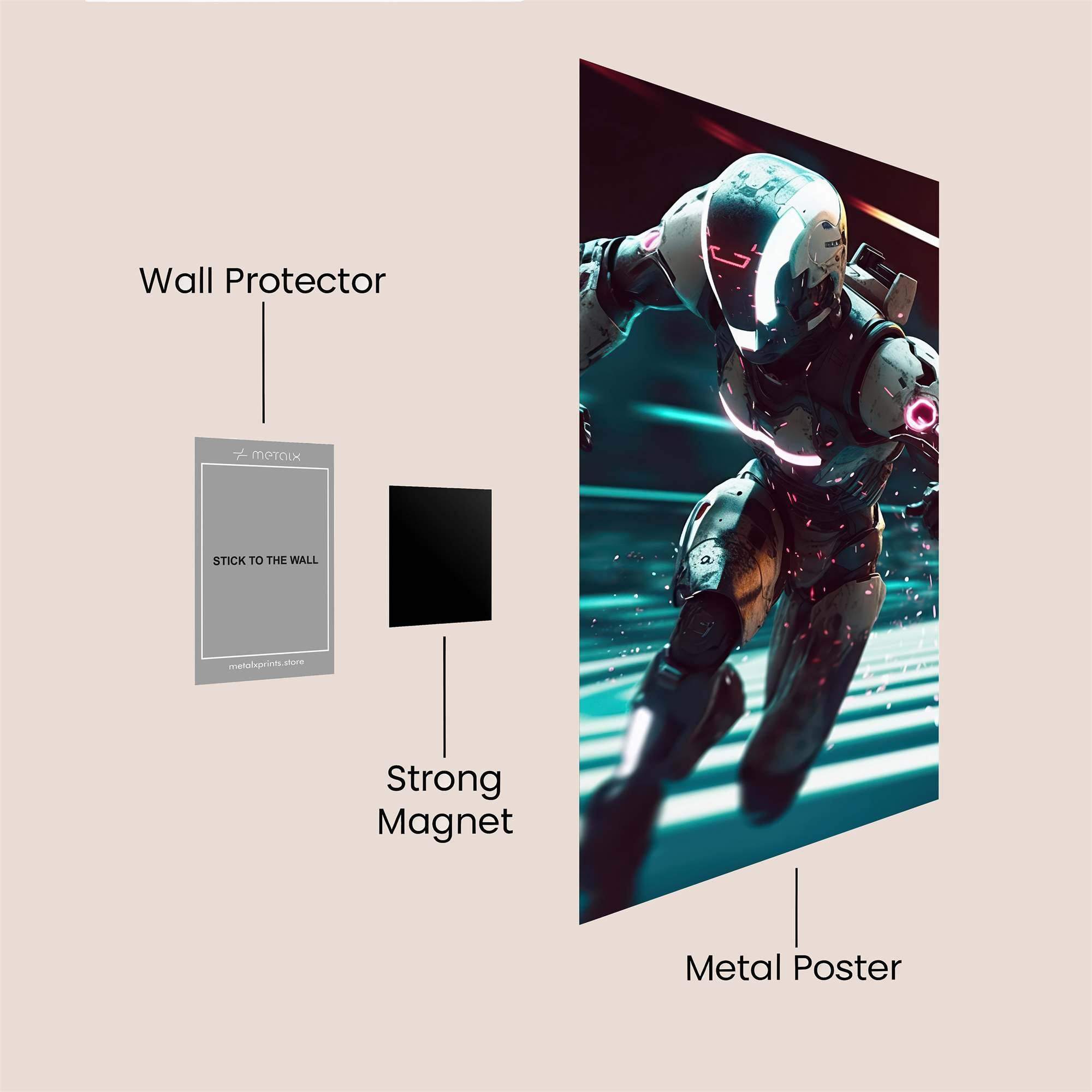 Spartan Surge Safe Wall Magnetic / M