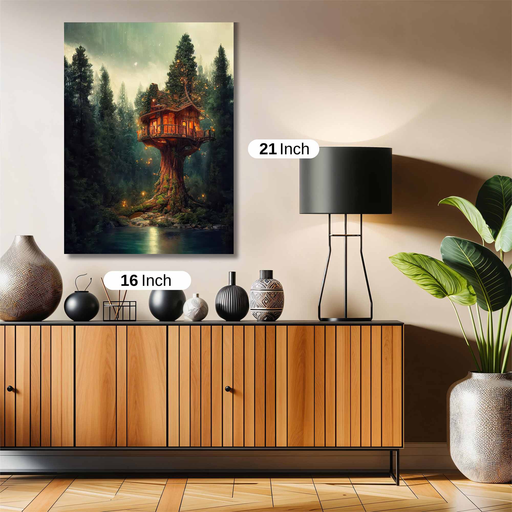 Treehouse Tranquil Safe Wall Magnetic / M