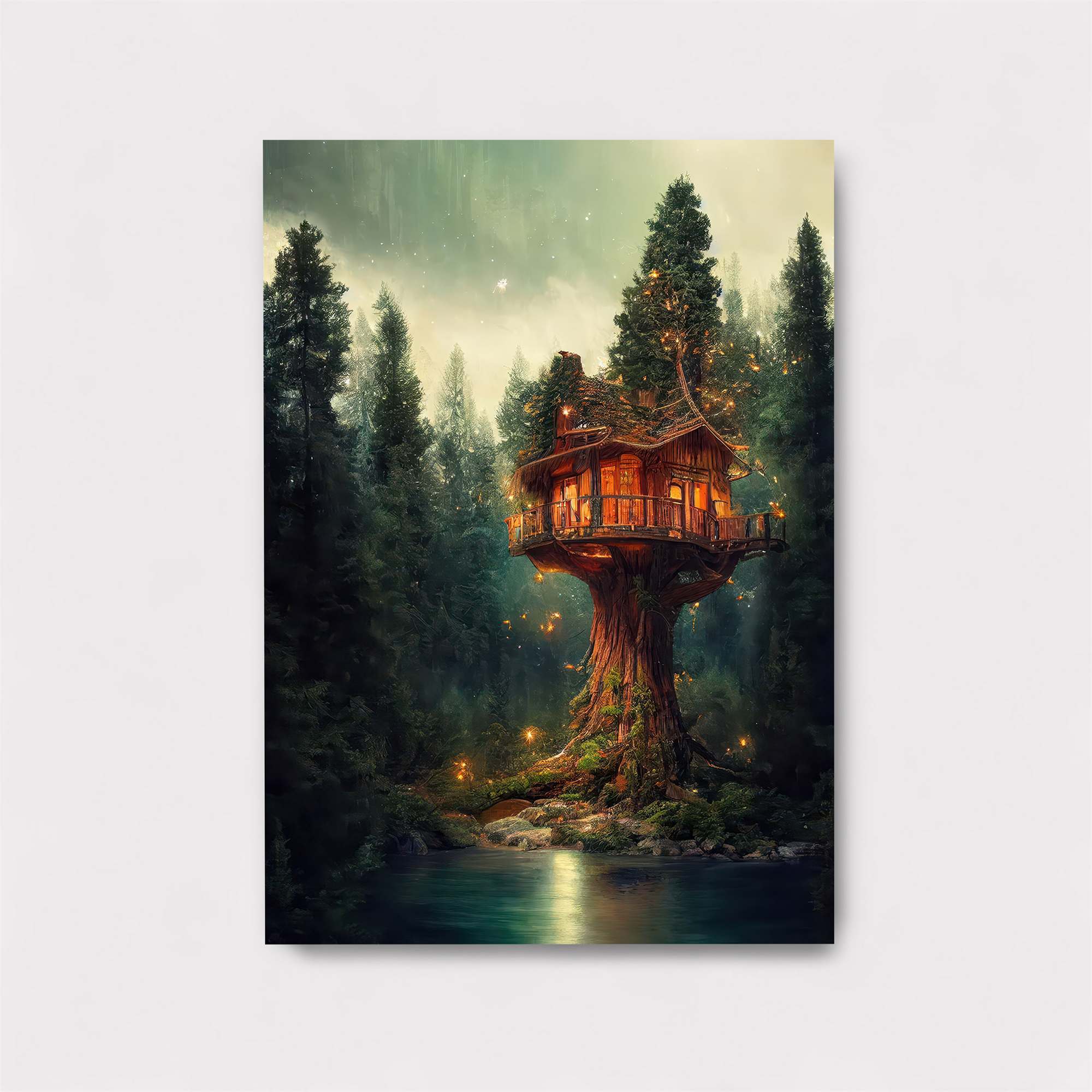 Treehouse Tranquil Safe Wall Magnetic / M