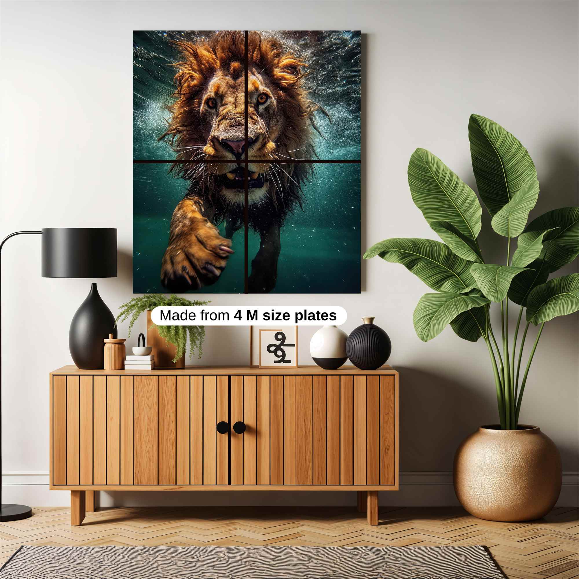 Lion Serenity Safe Wall Magnetic / M