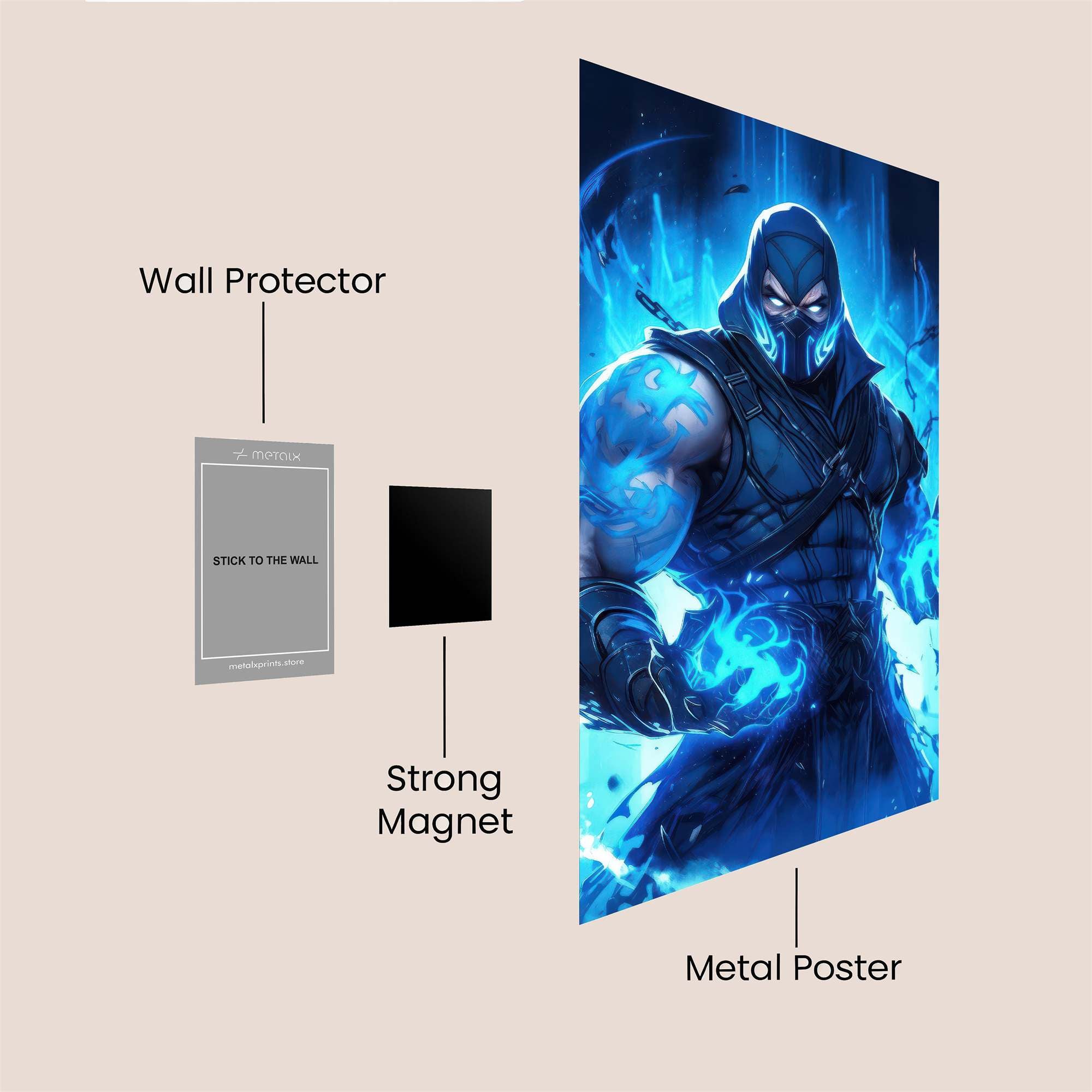 Sub-Zero Frostbite Safe Wall Magnetic / M