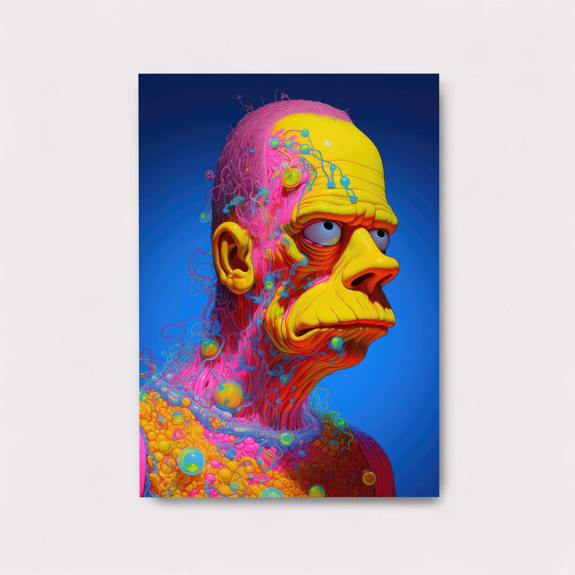 Mr.Burns Psychedelic Safe Wall Magnetic / M