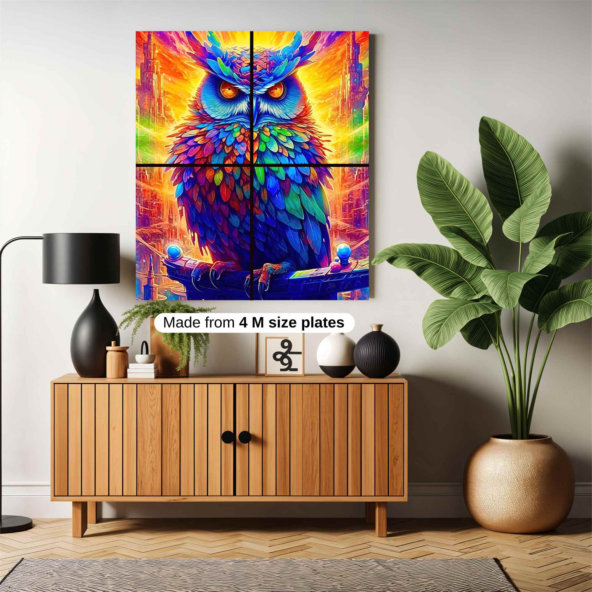 Owl Radiance Safe Wall Magnetic / M