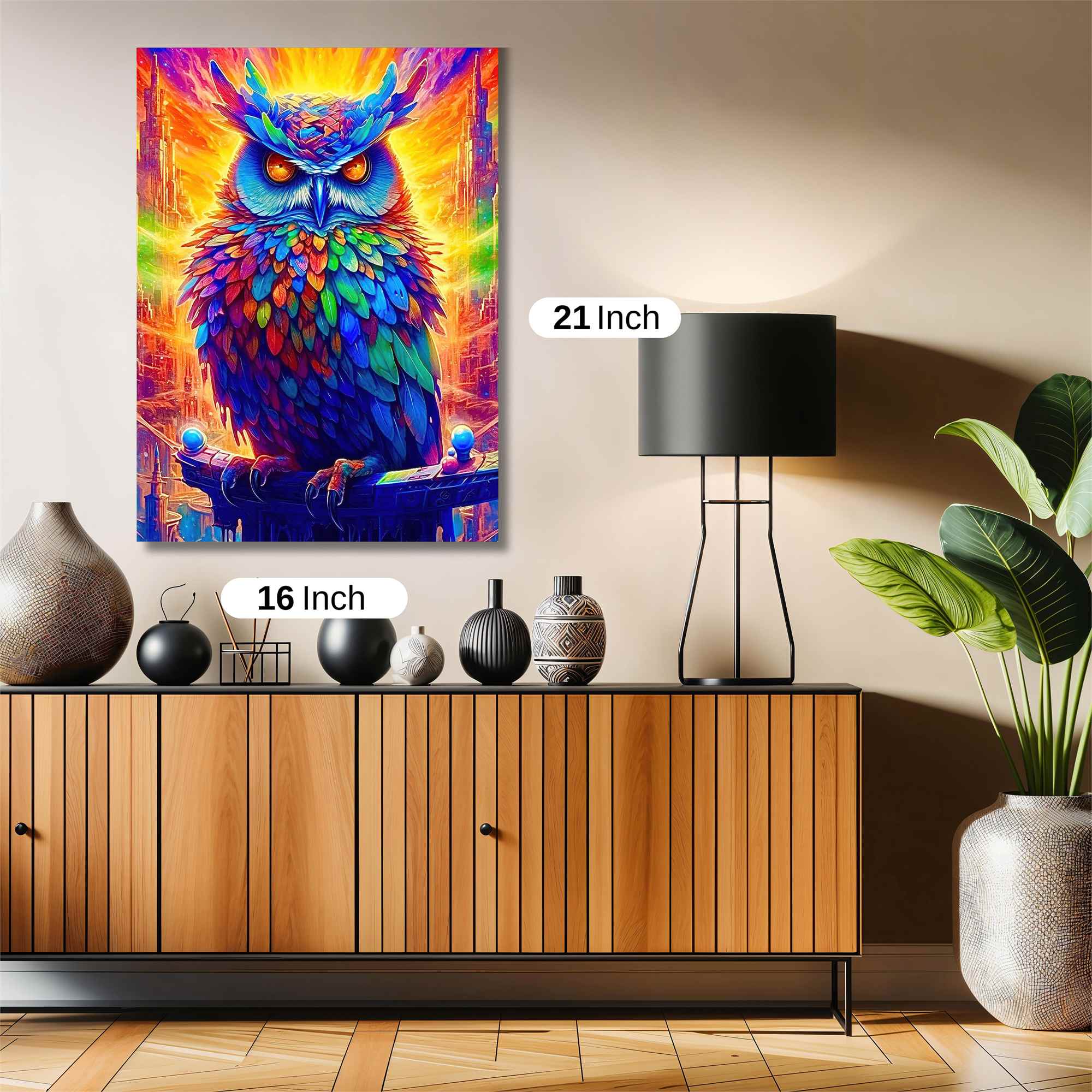 Owl Radiance Safe Wall Magnetic / M