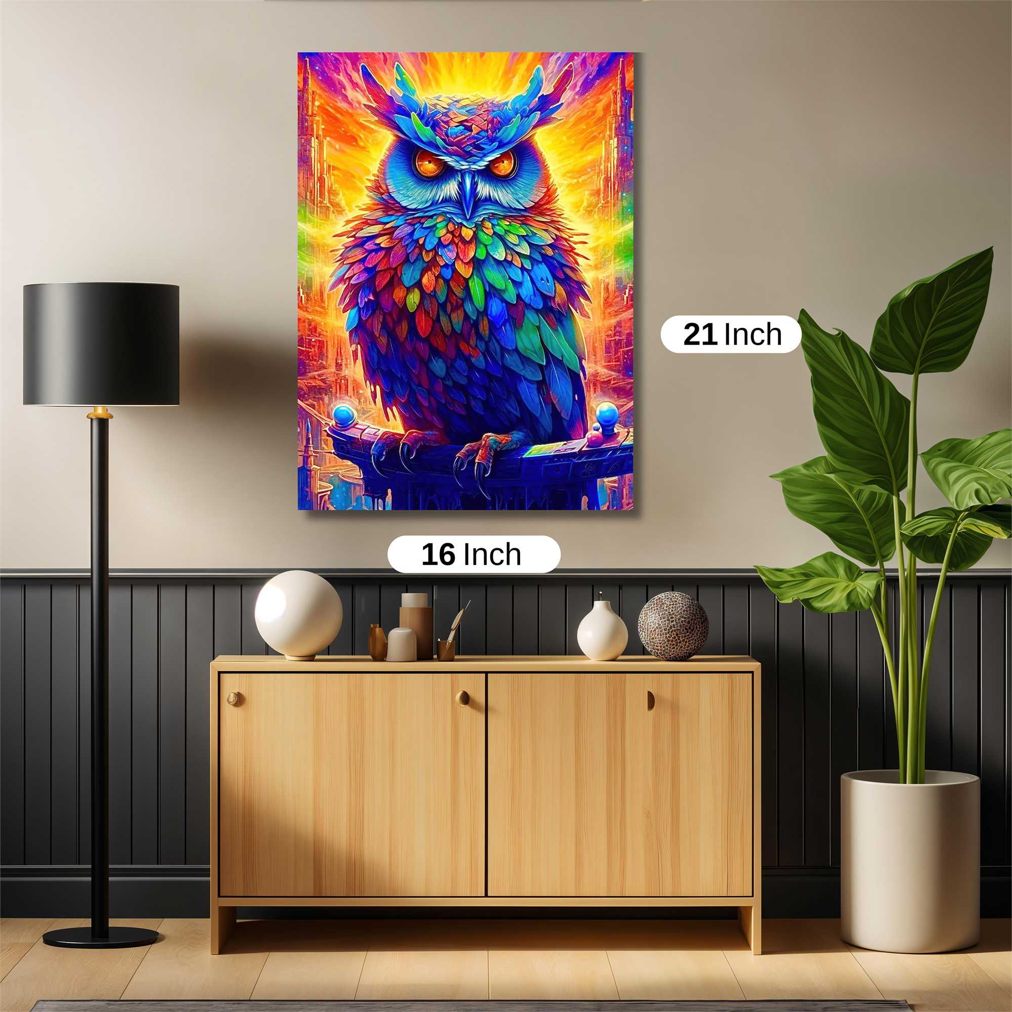 Owl Radiance Safe Wall Magnetic / M