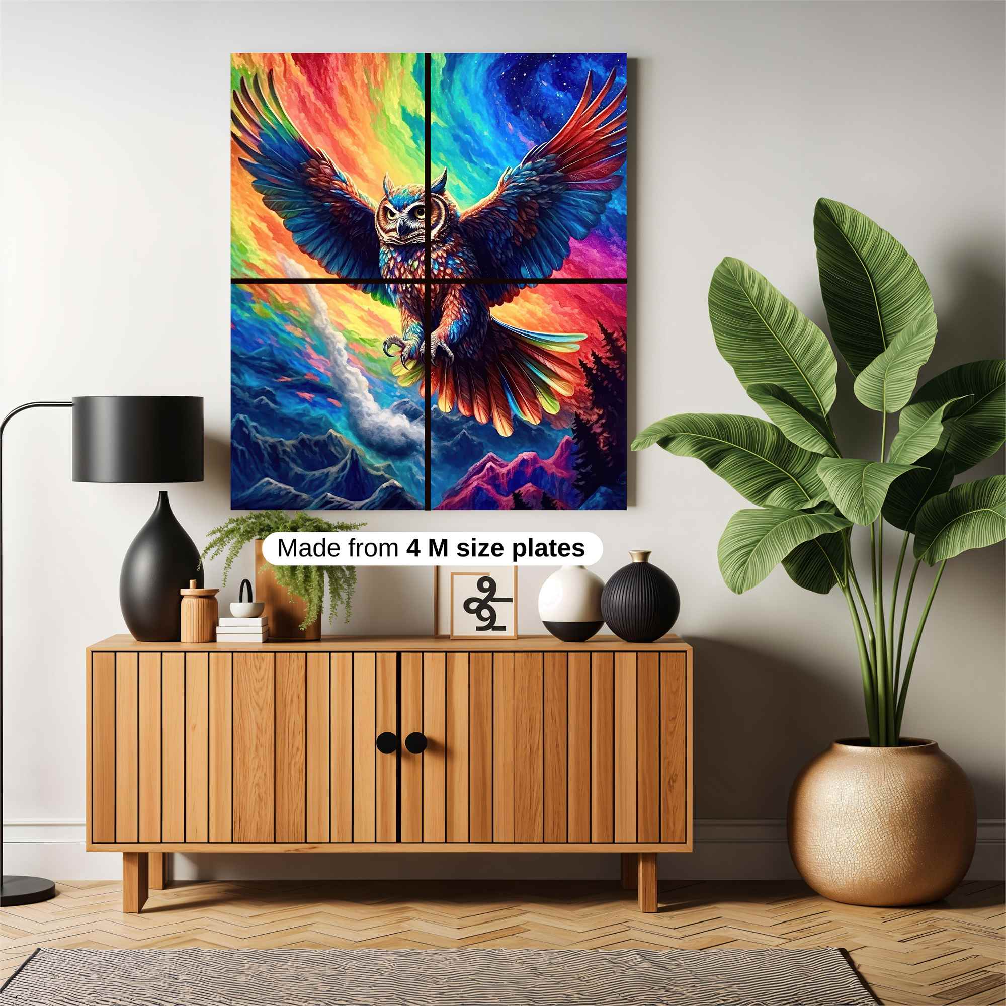 Aurora Owl Safe Wall Magnetic / M