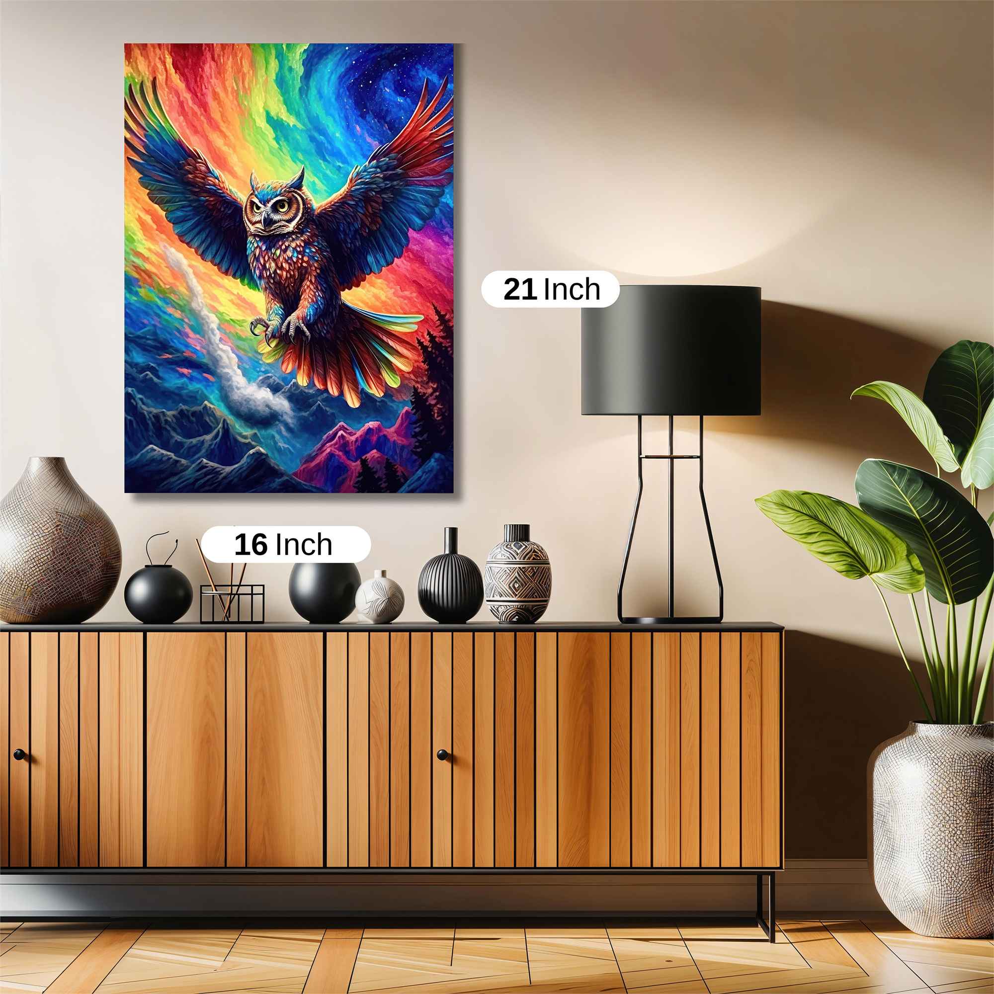 Aurora Owl Safe Wall Magnetic / M