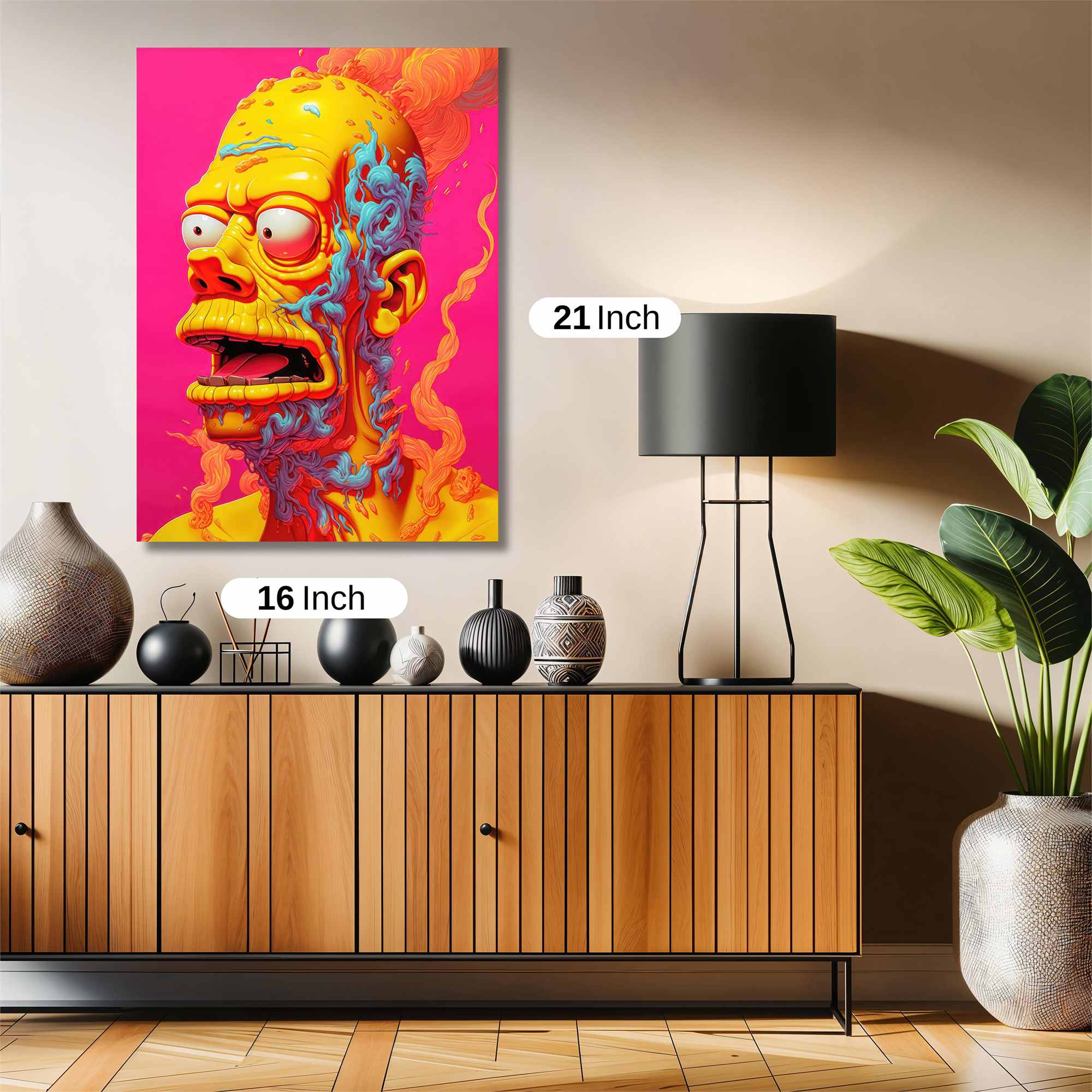 Homer Meltdown Safe Wall Magnetic / M