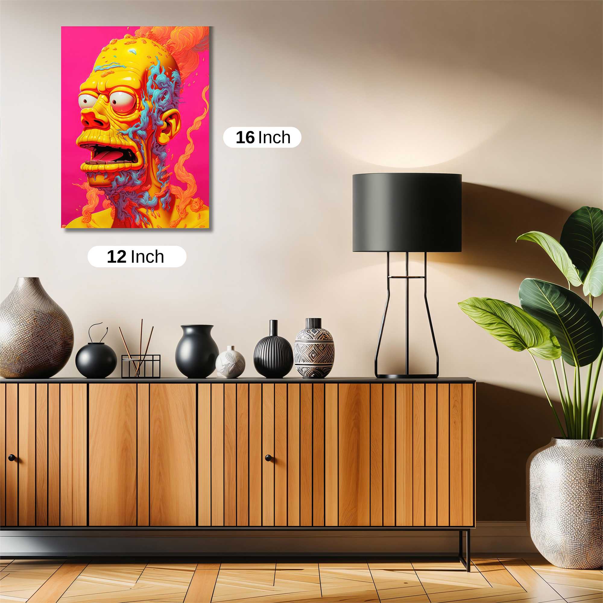 Homer Meltdown Safe Wall Magnetic / M