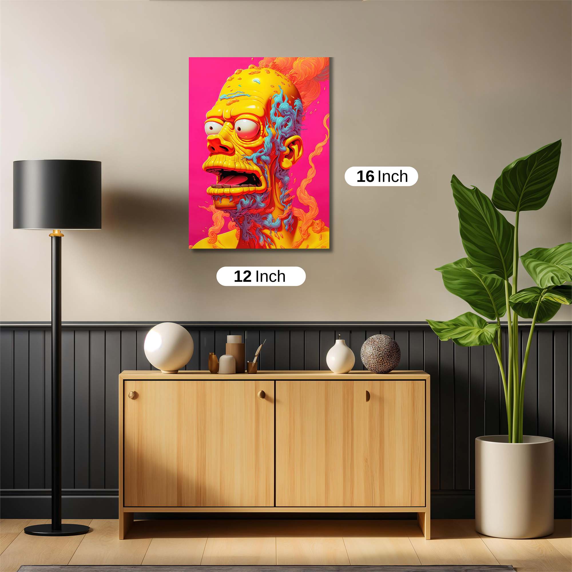 Homer Meltdown Safe Wall Magnetic / M