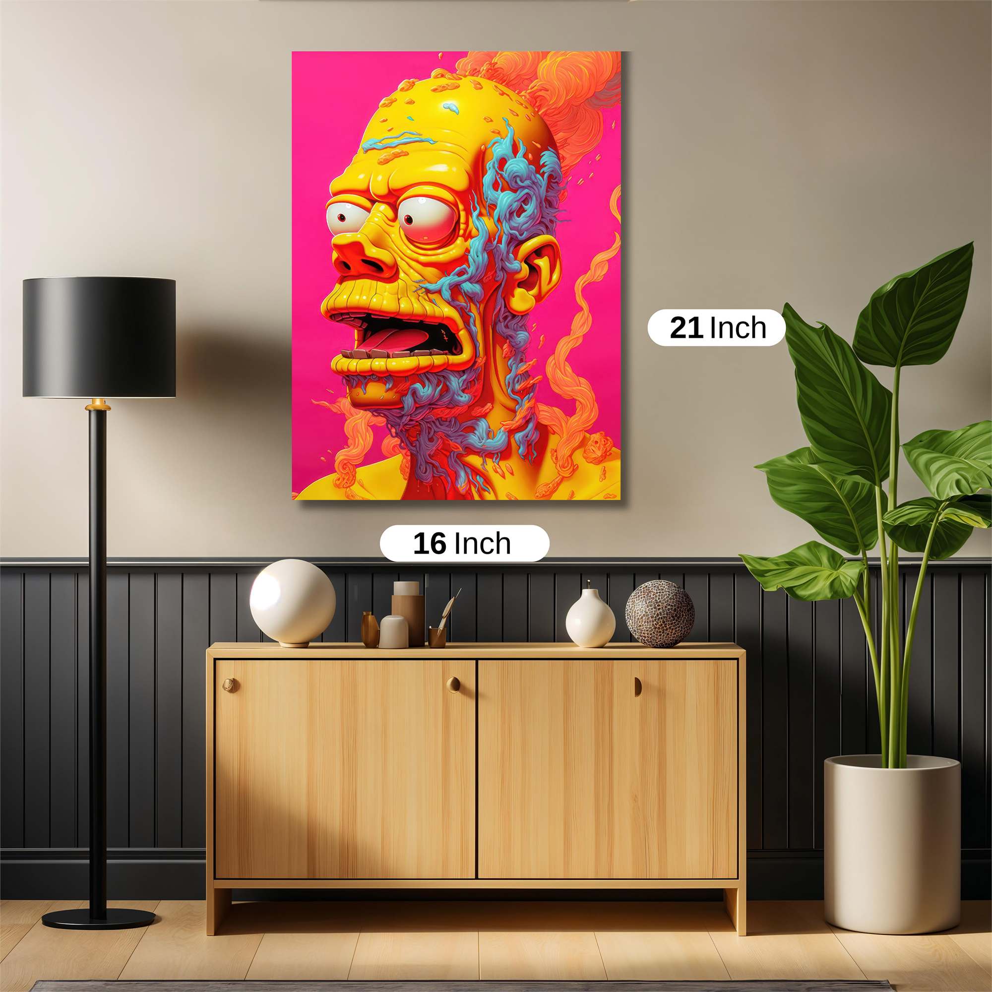 Homer Meltdown Safe Wall Magnetic / M