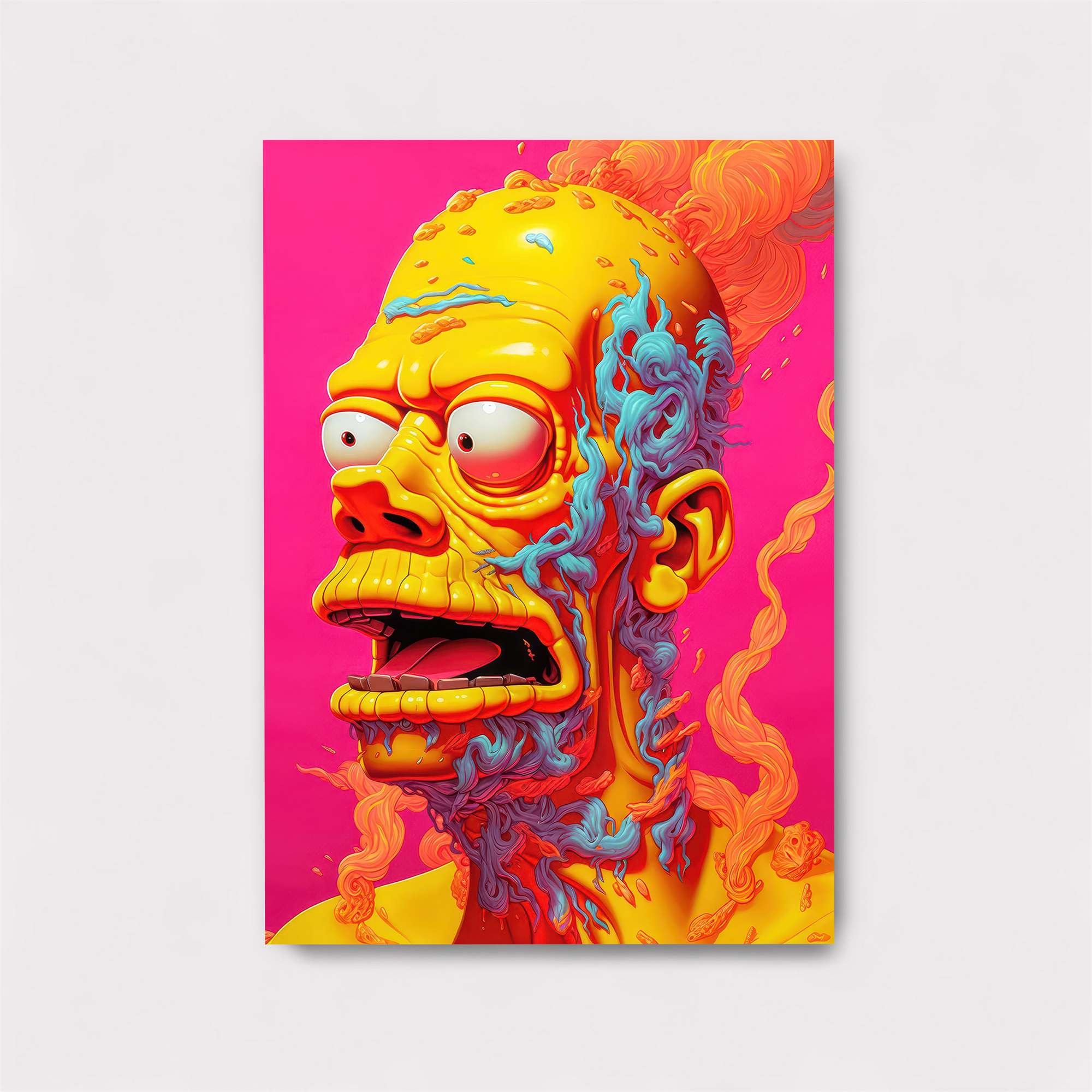 Homer Meltdown Safe Wall Magnetic / M