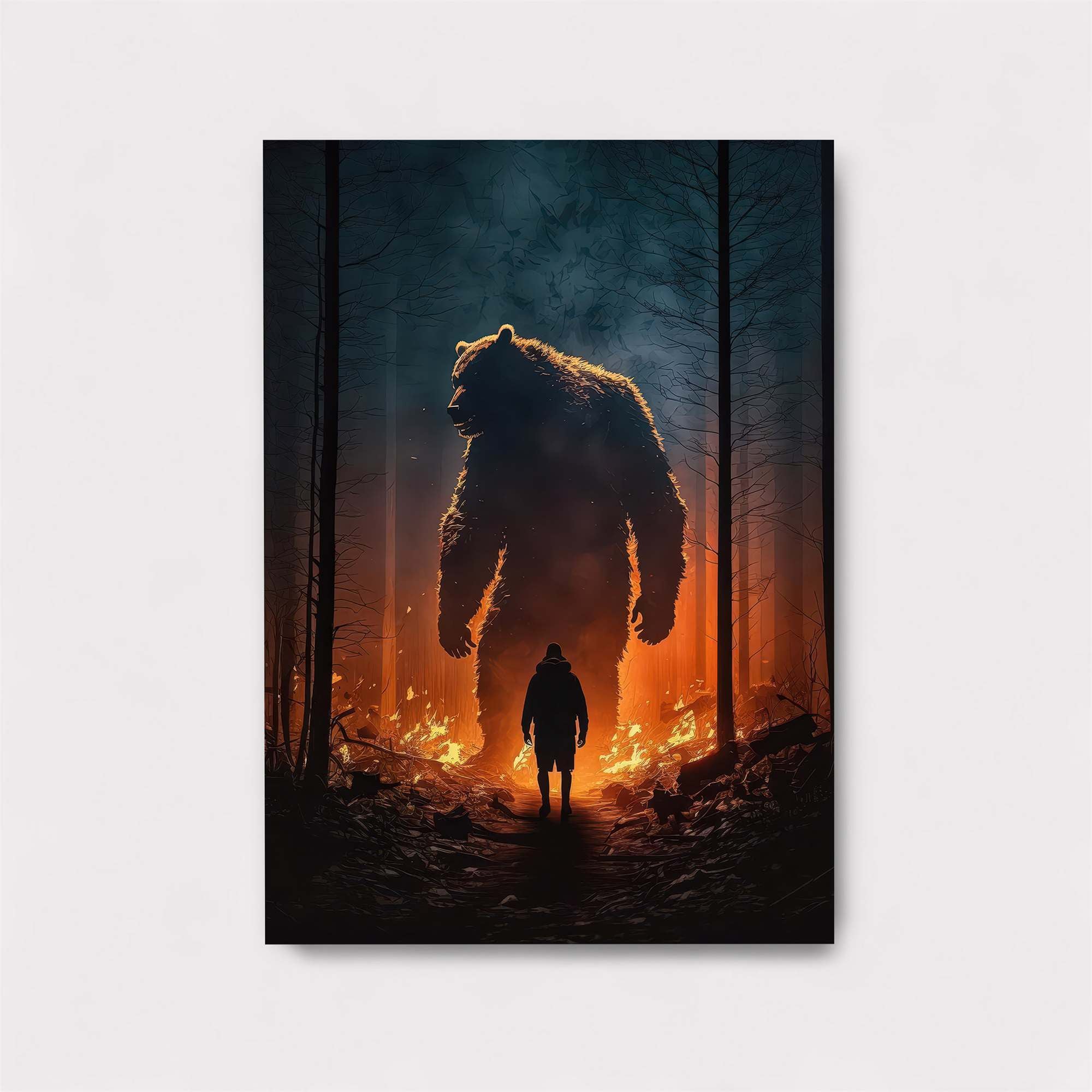 Bear Inferno Safe Wall Magnetic / M