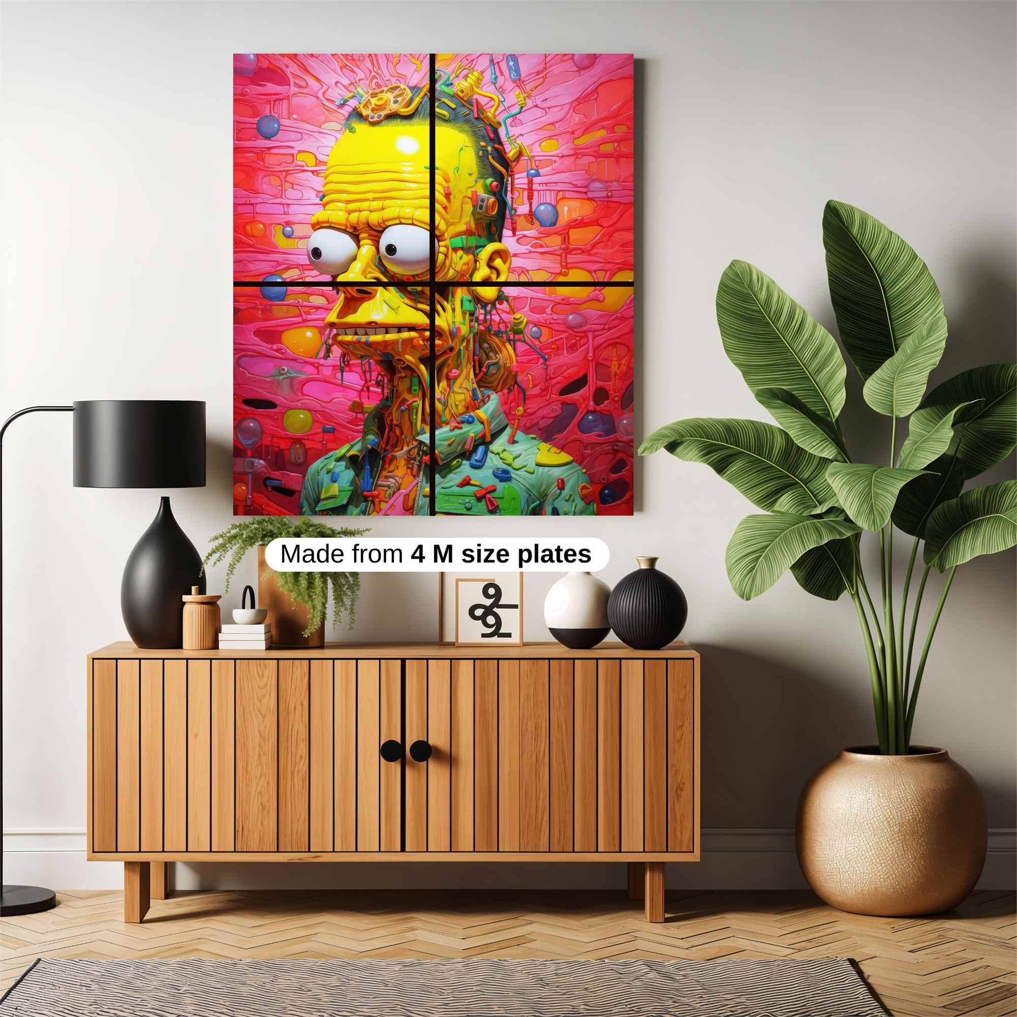 MrBurns Psychedelic Safe Wall Magnetic / M