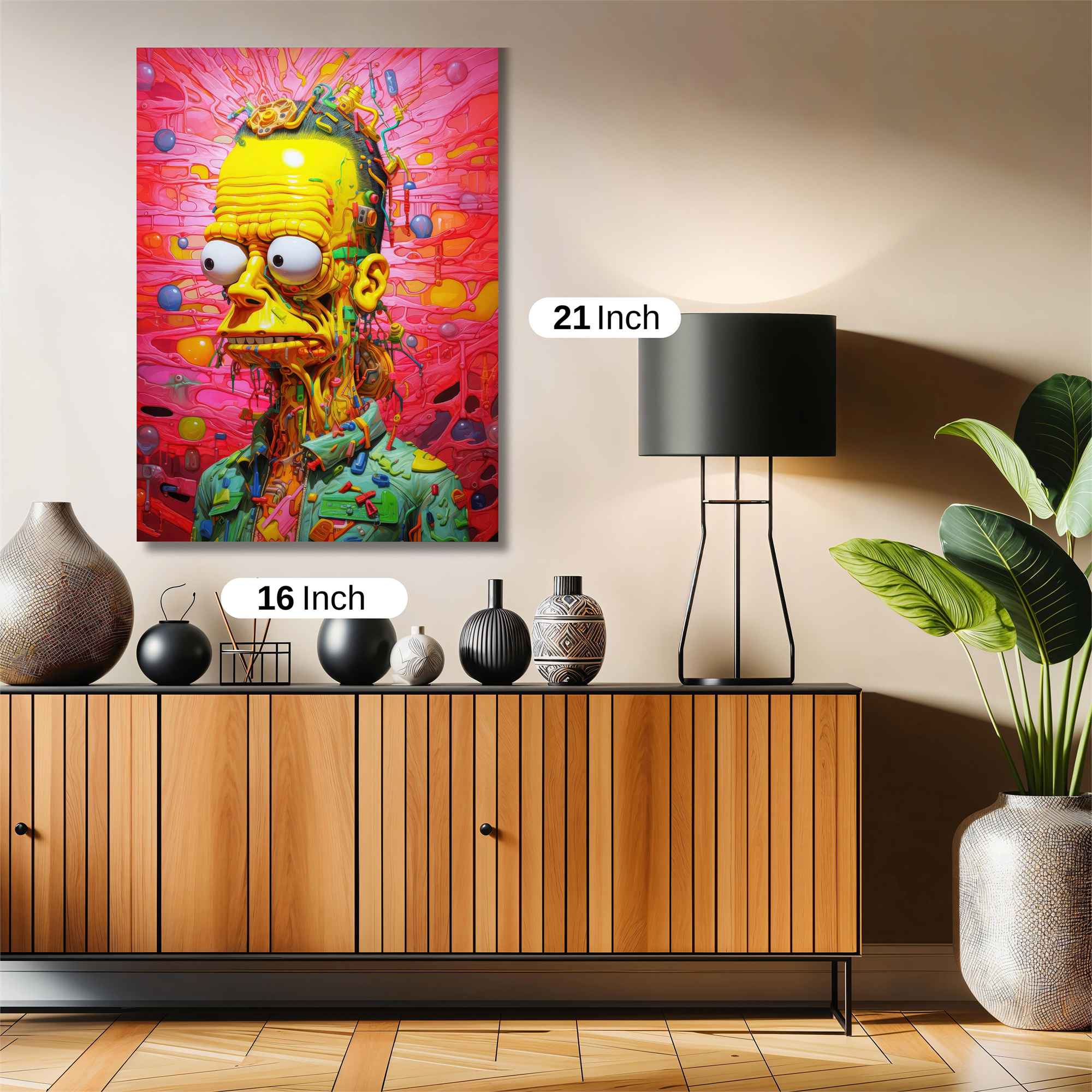 MrBurns Psychedelic Safe Wall Magnetic / M