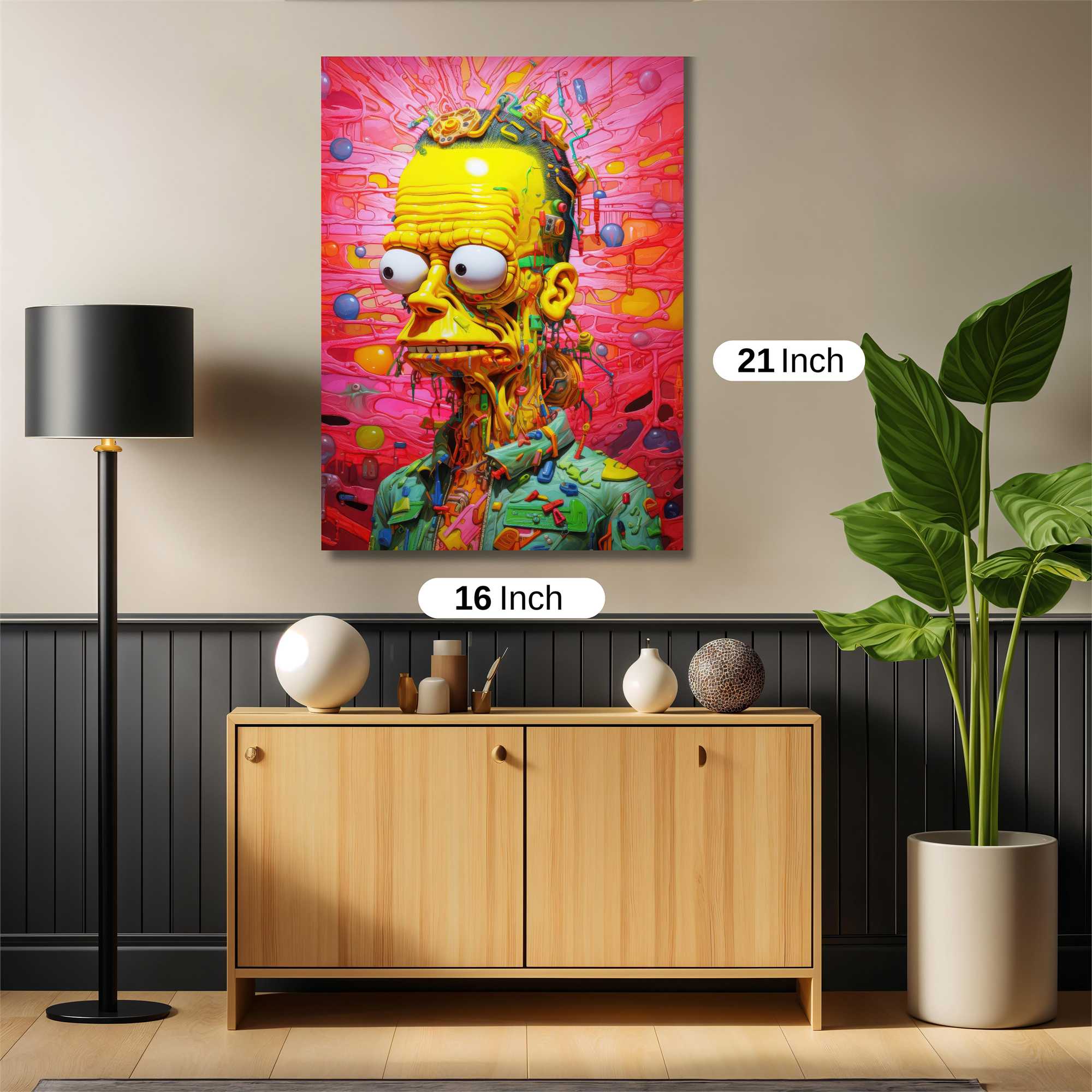MrBurns Psychedelic Safe Wall Magnetic / M