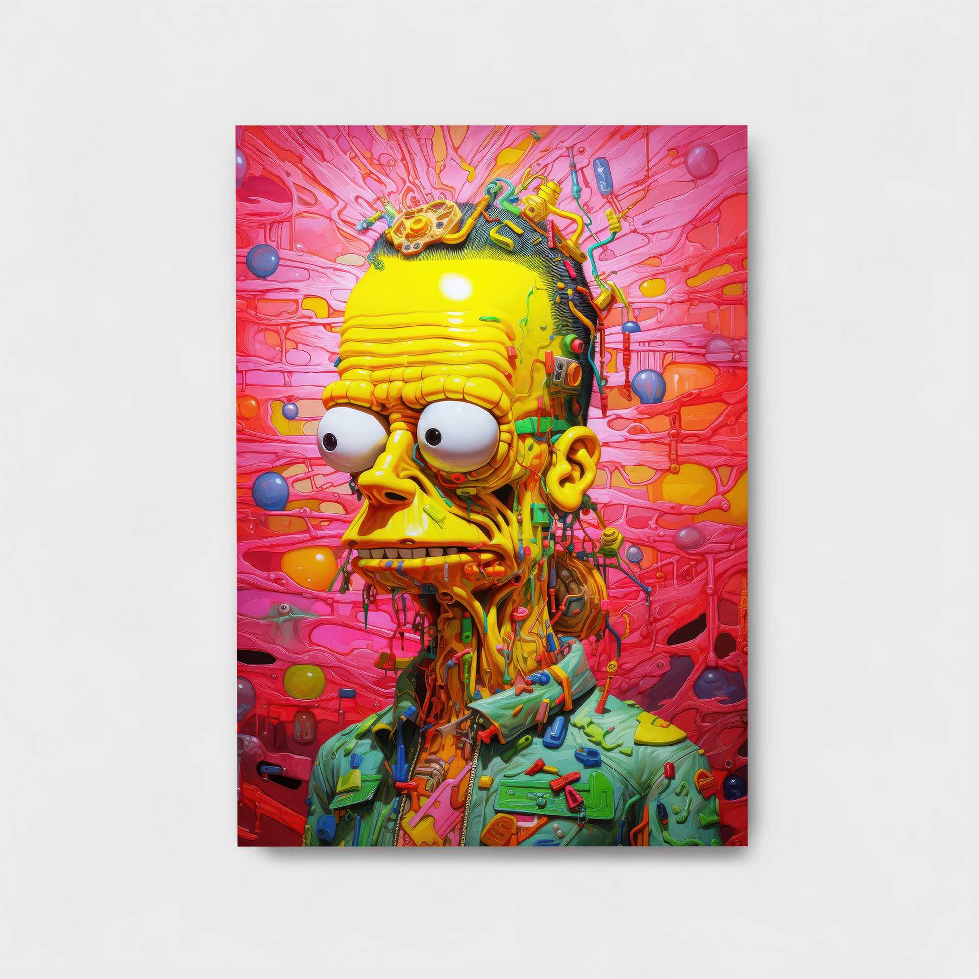 MrBurns Psychedelic Safe Wall Magnetic / M