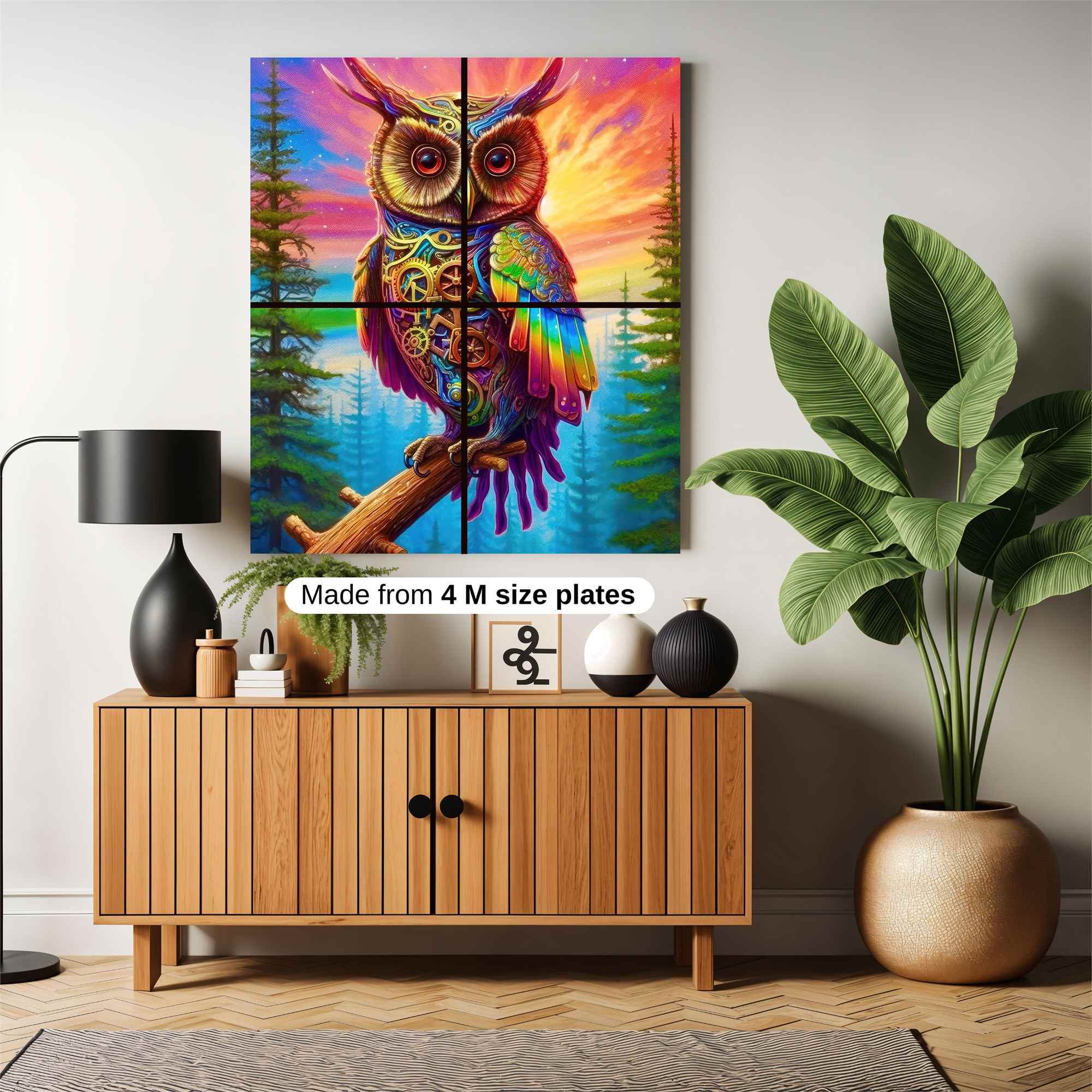 Owl Radiance Safe Wall Magnetic / M