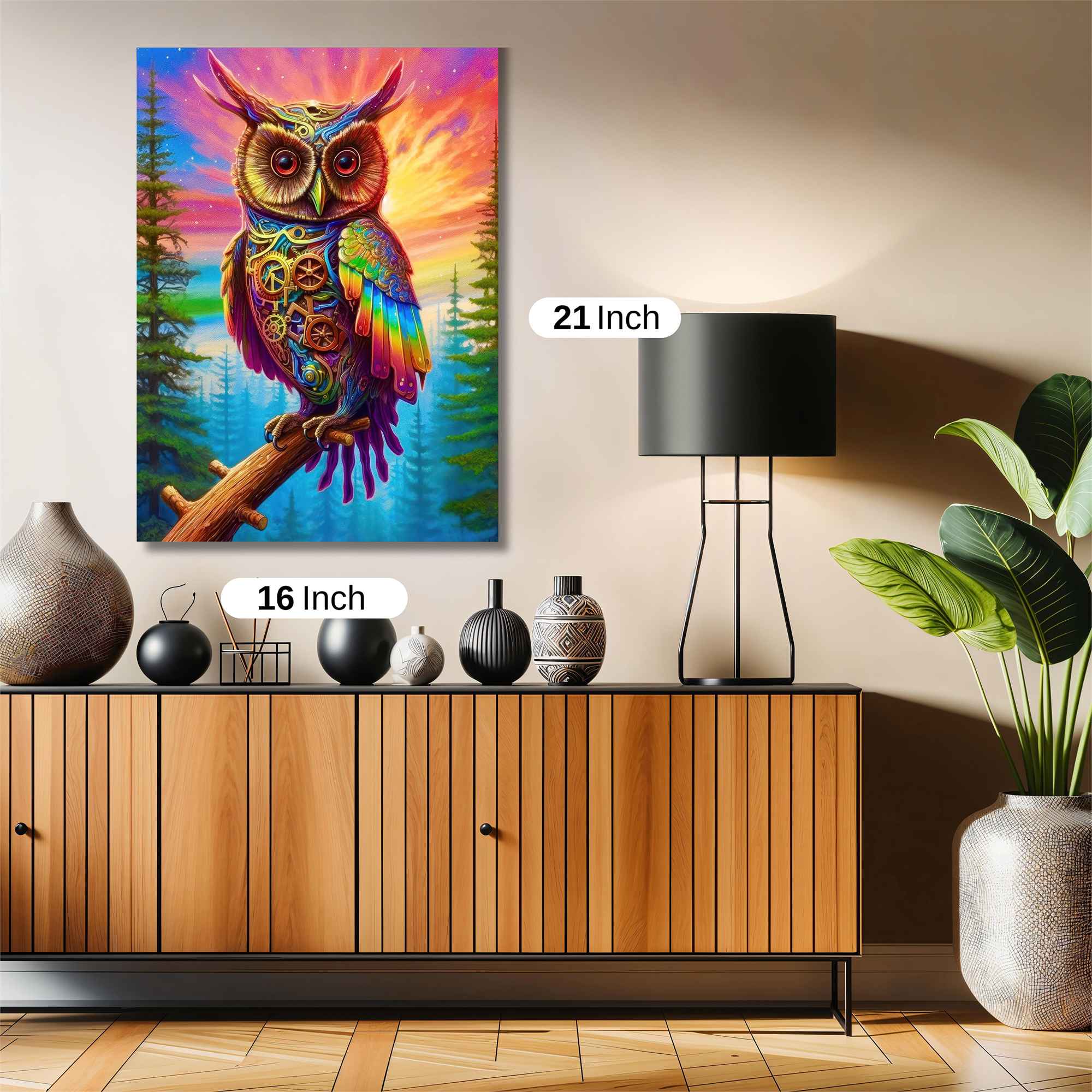 Owl Radiance Safe Wall Magnetic / M