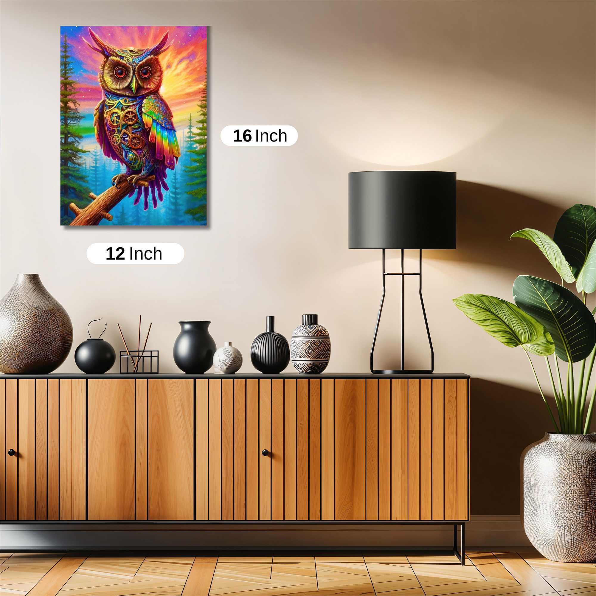 Owl Radiance Safe Wall Magnetic / M