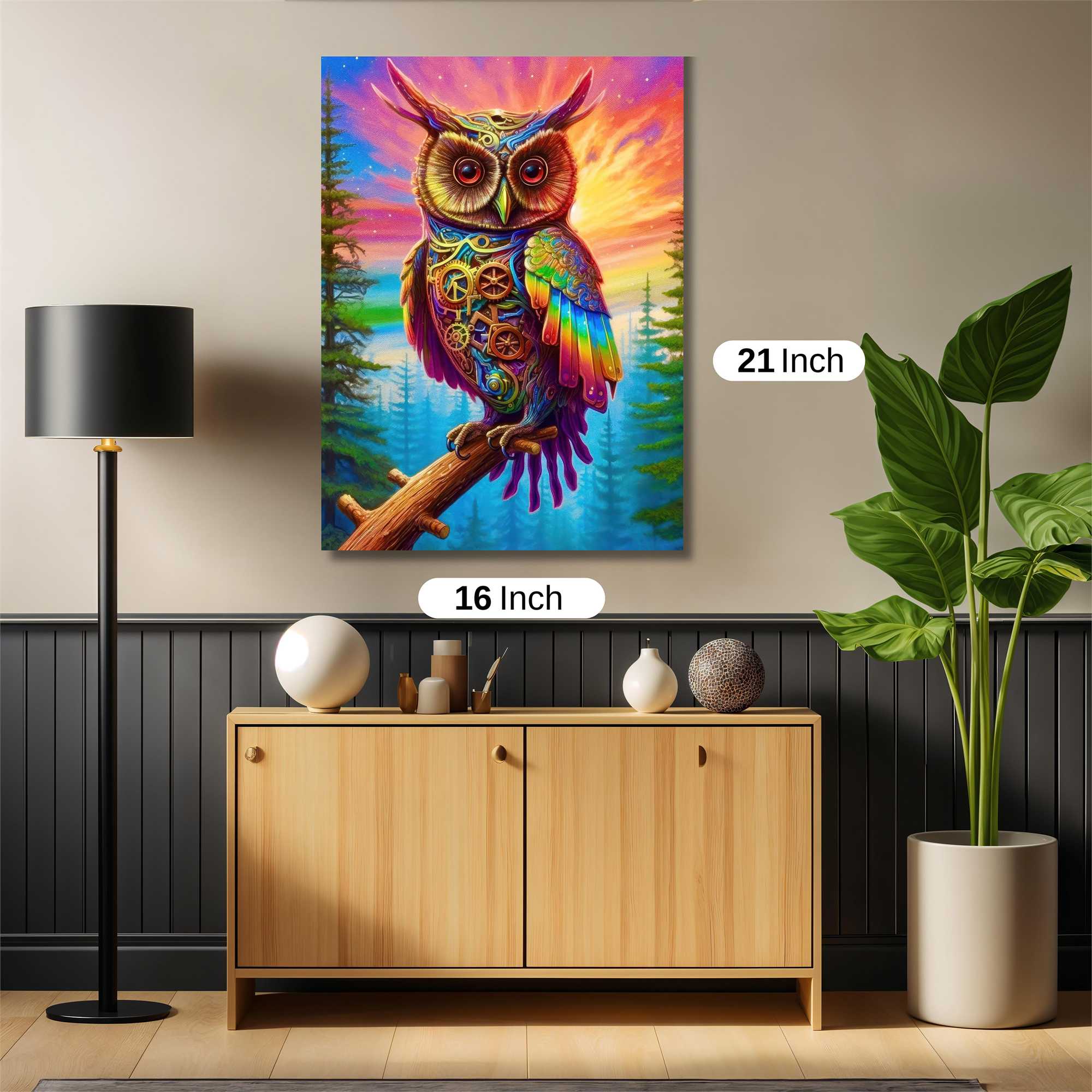 Owl Radiance Safe Wall Magnetic / M